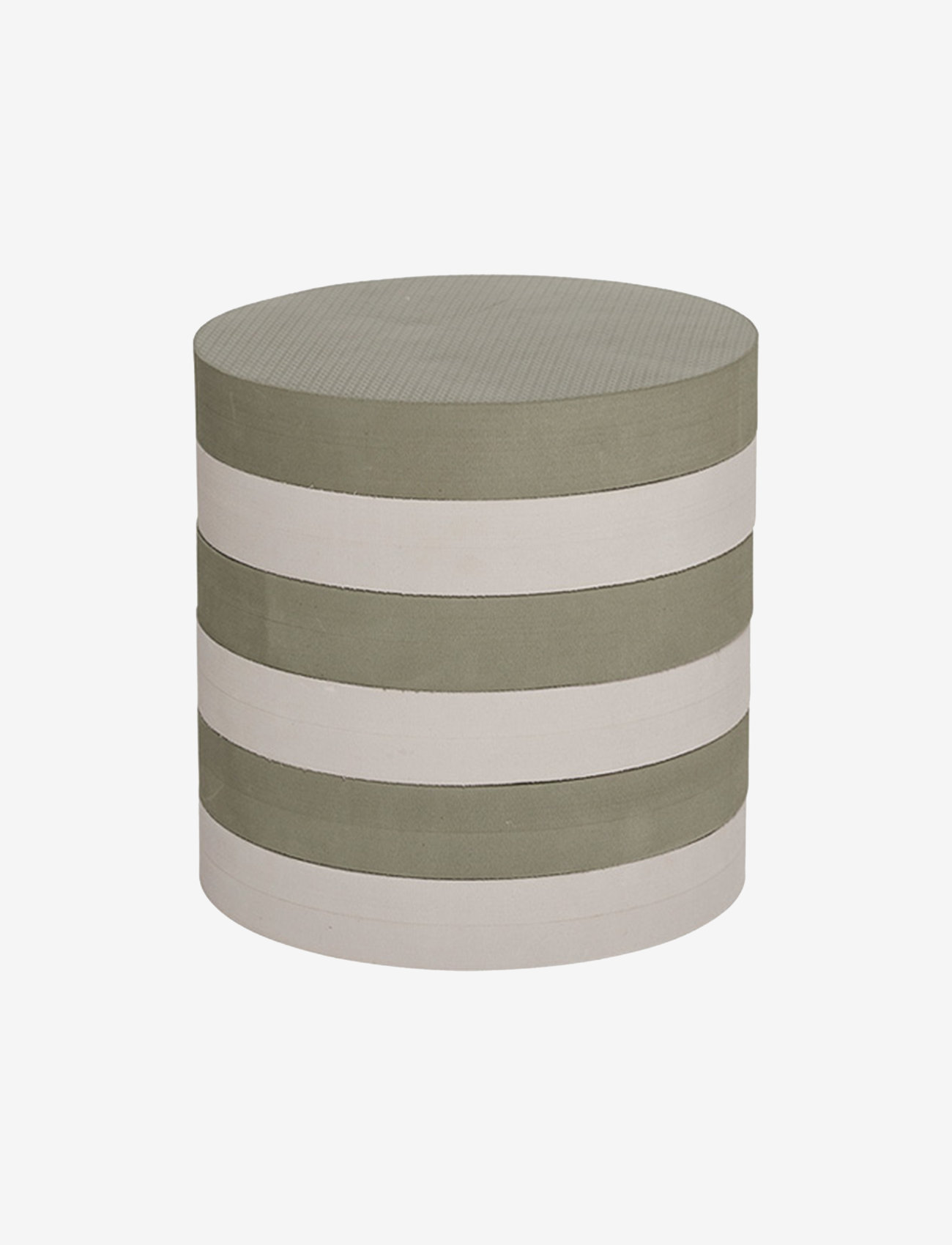 OYOY MINI - Iro Stacking Stool - furniture - olive / clay - 0
