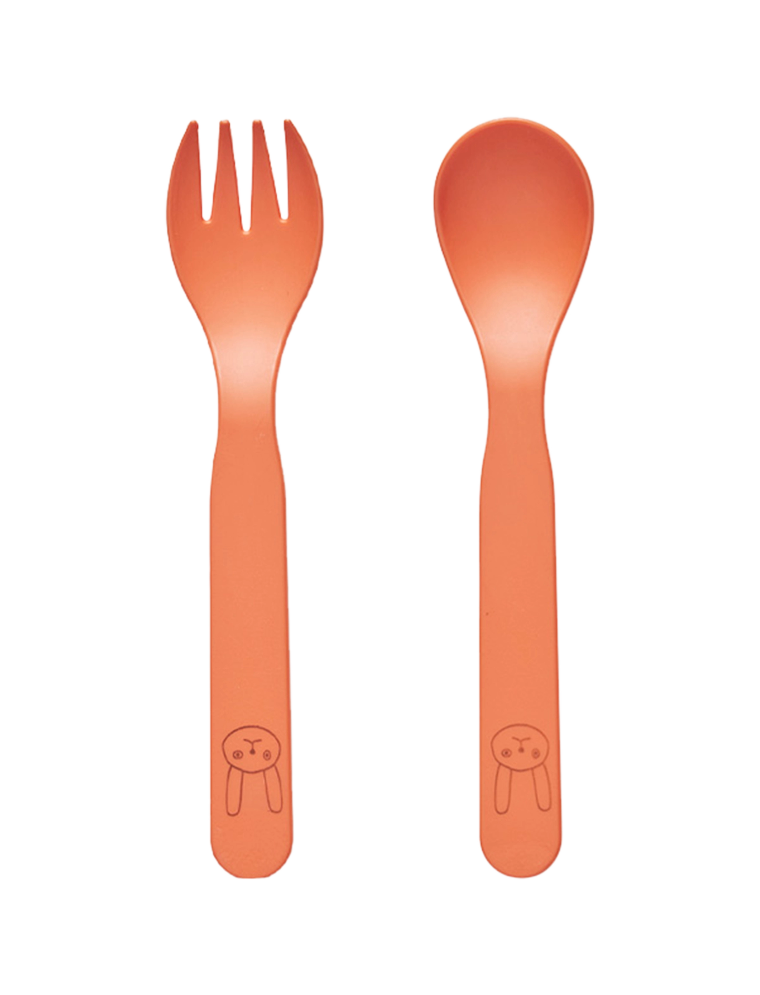 OYOY MINI Pullo Cutlery Coral - One Sizex13.5 - Kinder