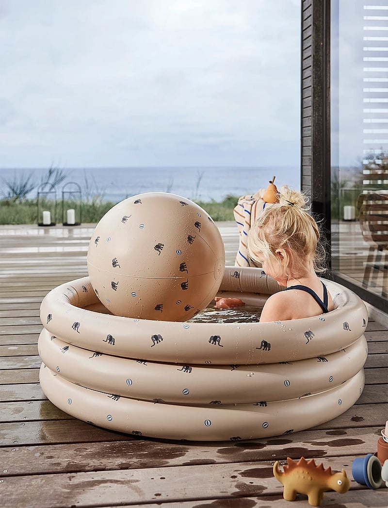 OYOY MINI - Elephant Swimming Pool Small & Beach Ball - vaikų baseinai - clay - 3