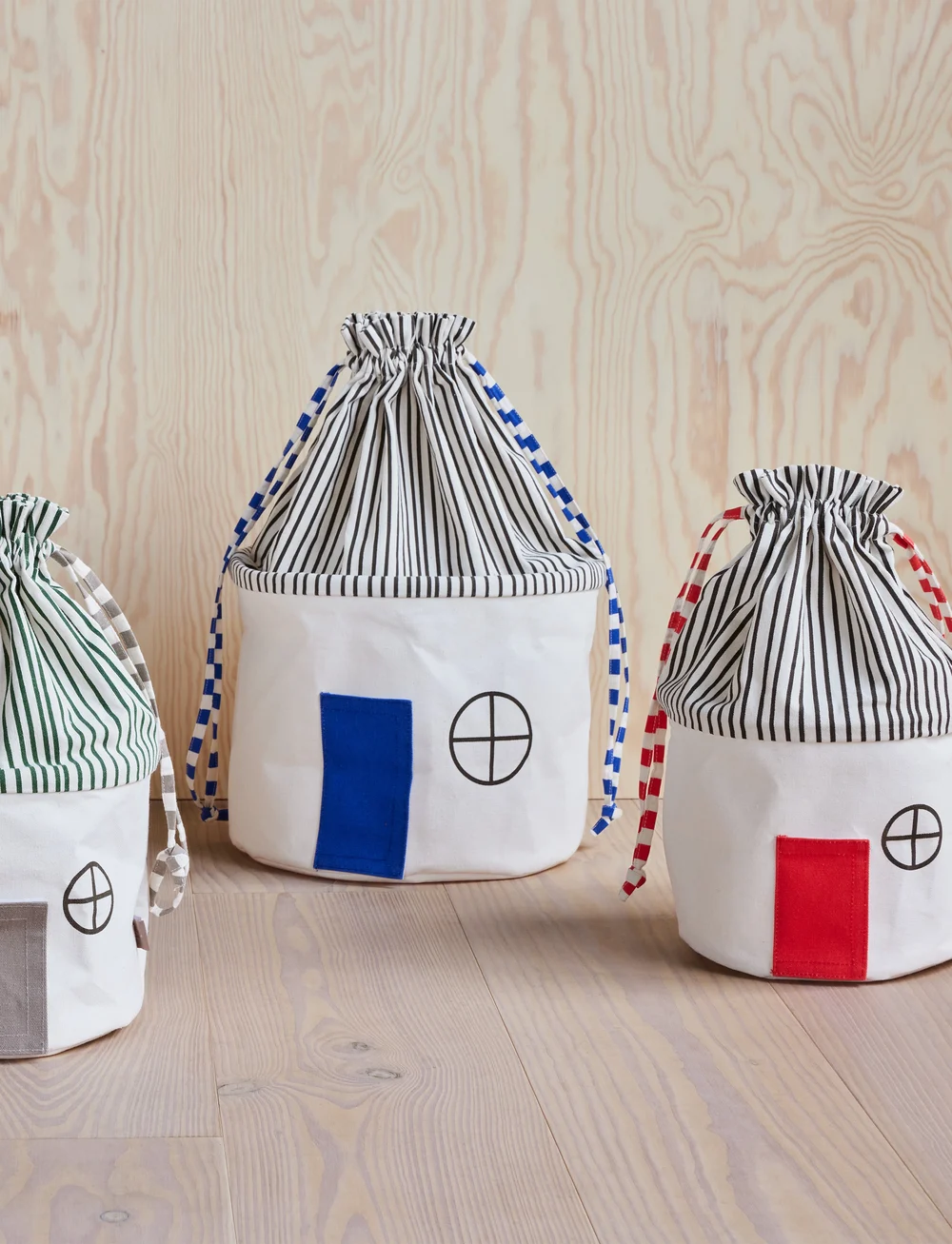 OYOY MINI - Koya Storage Basket - aufbewahrungskörbe - cherry red - 0