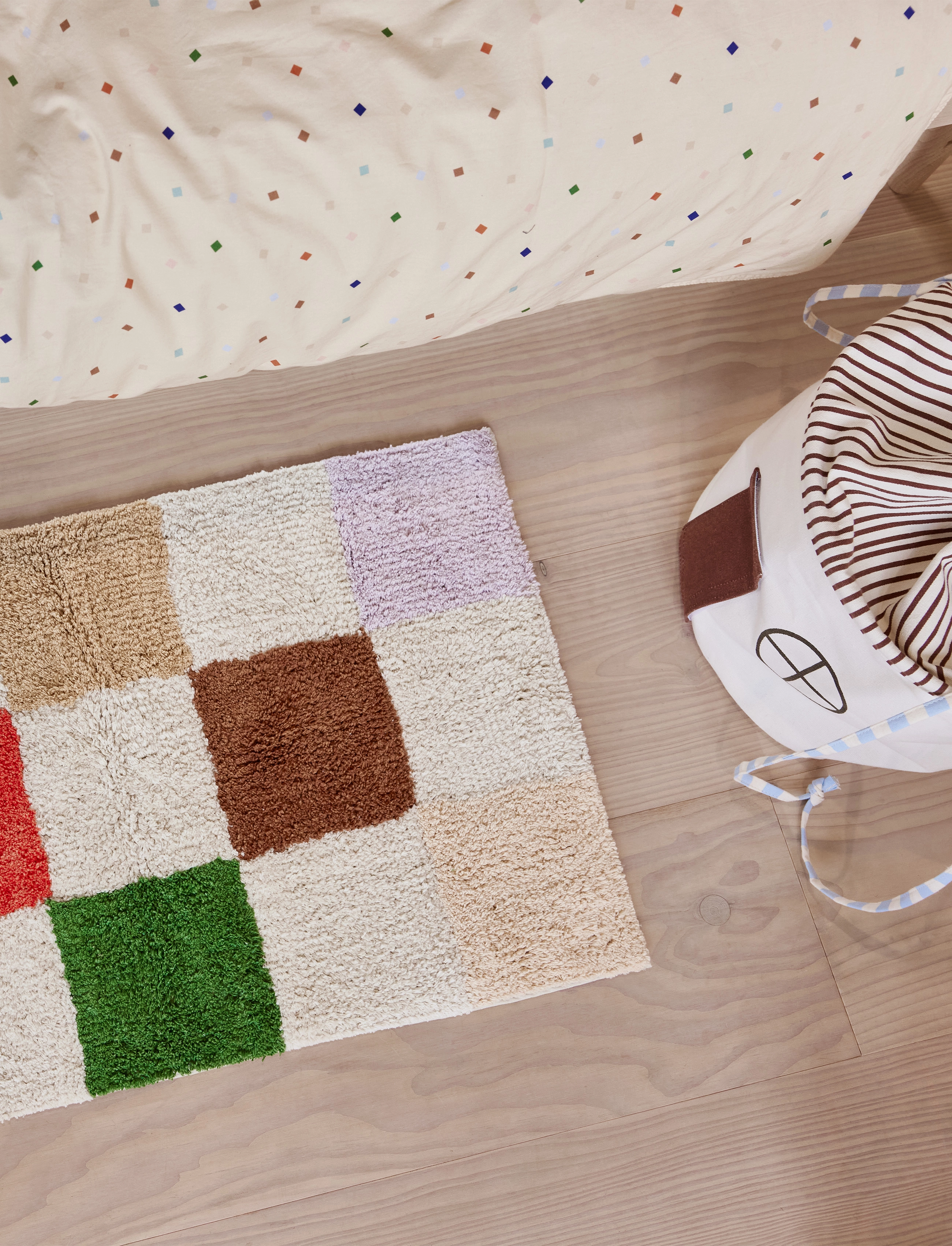 OYOY MINI - Chess Rug - teppiche - multi - 2