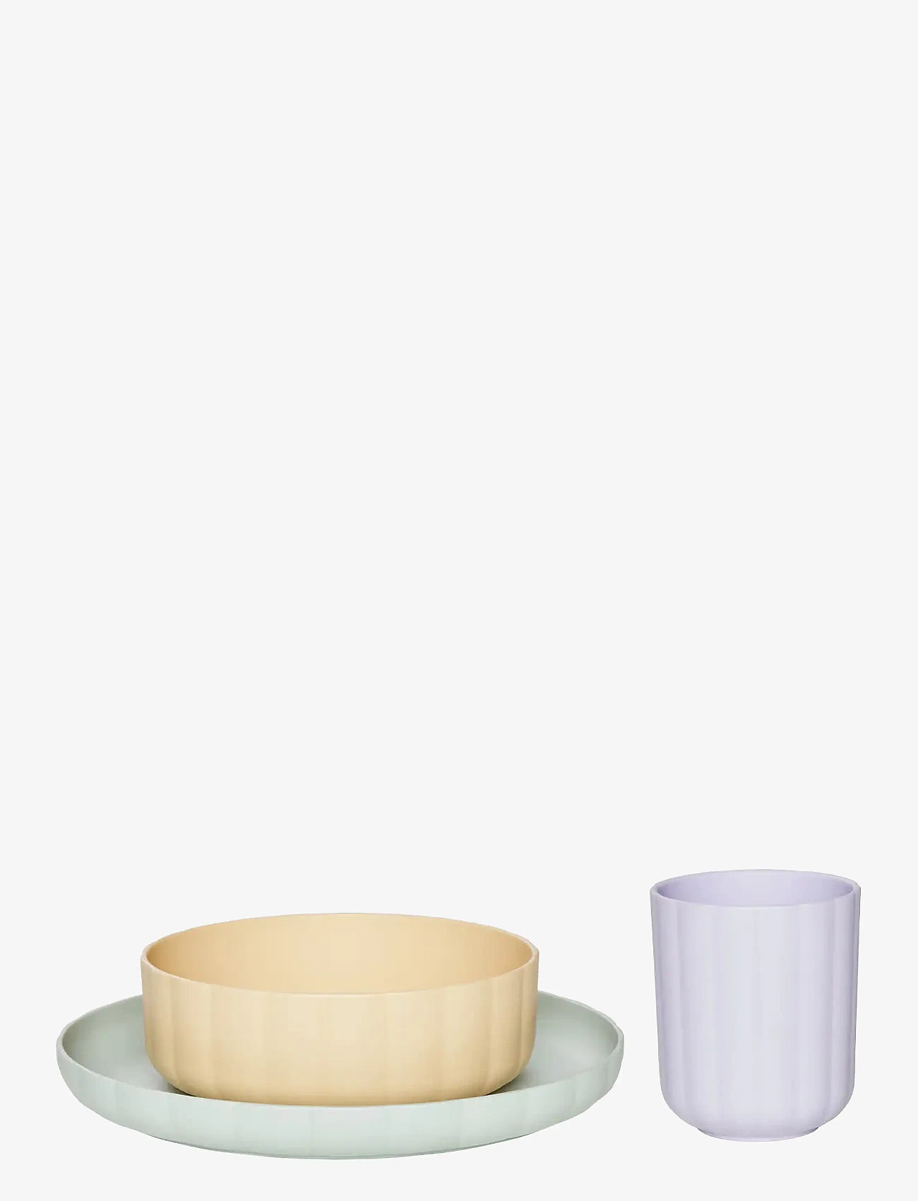 OYOY MINI - Pullo Tableware Set - laveste priser - vanilla - 0