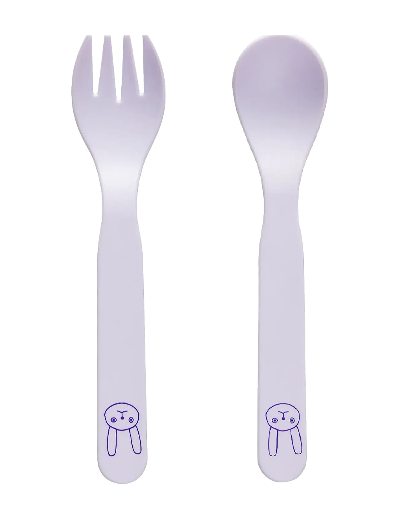 OYOY MINI Pullo Cutlery Lila - 13.5X2.8X0.5CMx13.5 - Kinder