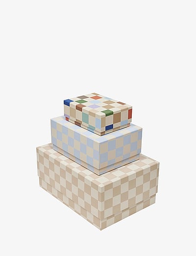 OYOY MINI Mana Storage Box Mix - Set of 3 - OYOY MINI - MULTI / multi