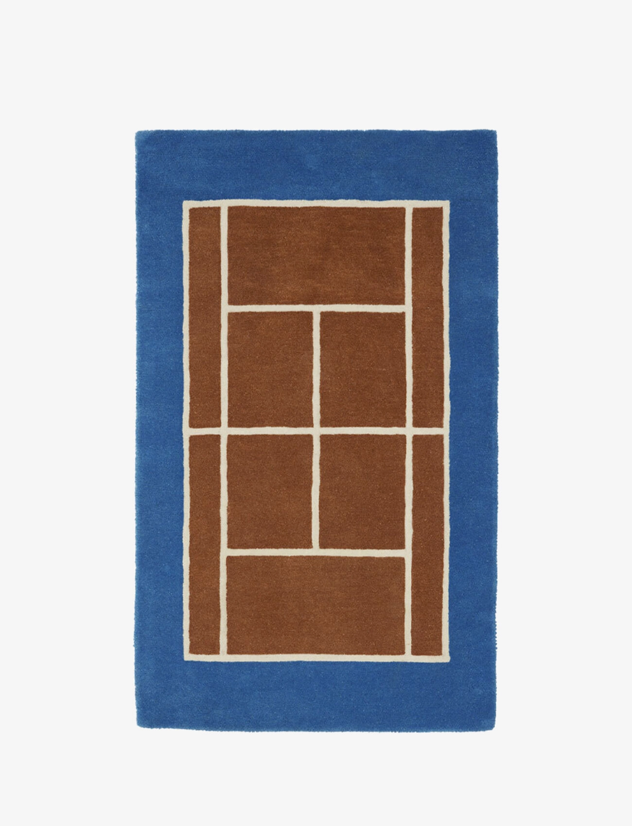 OYOY MINI Tennis Rug Blau - 150X88CM - Kinder