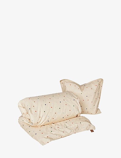 OYOY MINI Konfetti Bedding - Junior - OYOY MINI - MULTI / cream