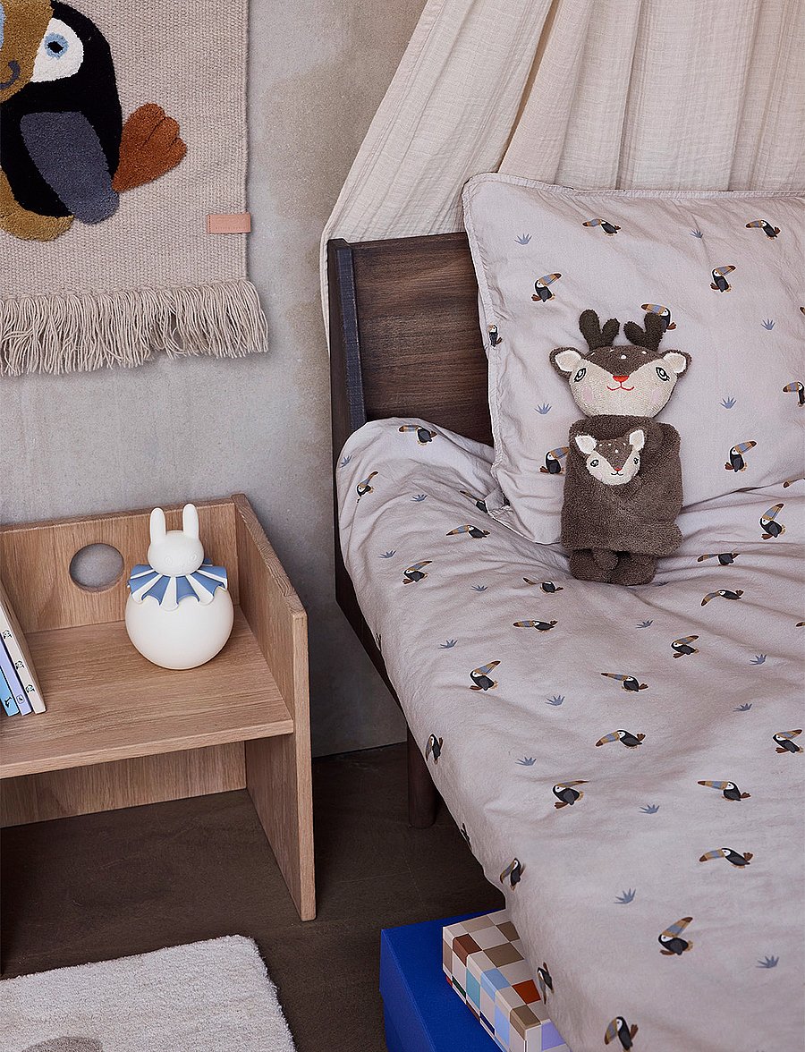 OYOY MINI - Toucan Bedding - Junior - sengesæt - clay - 2
