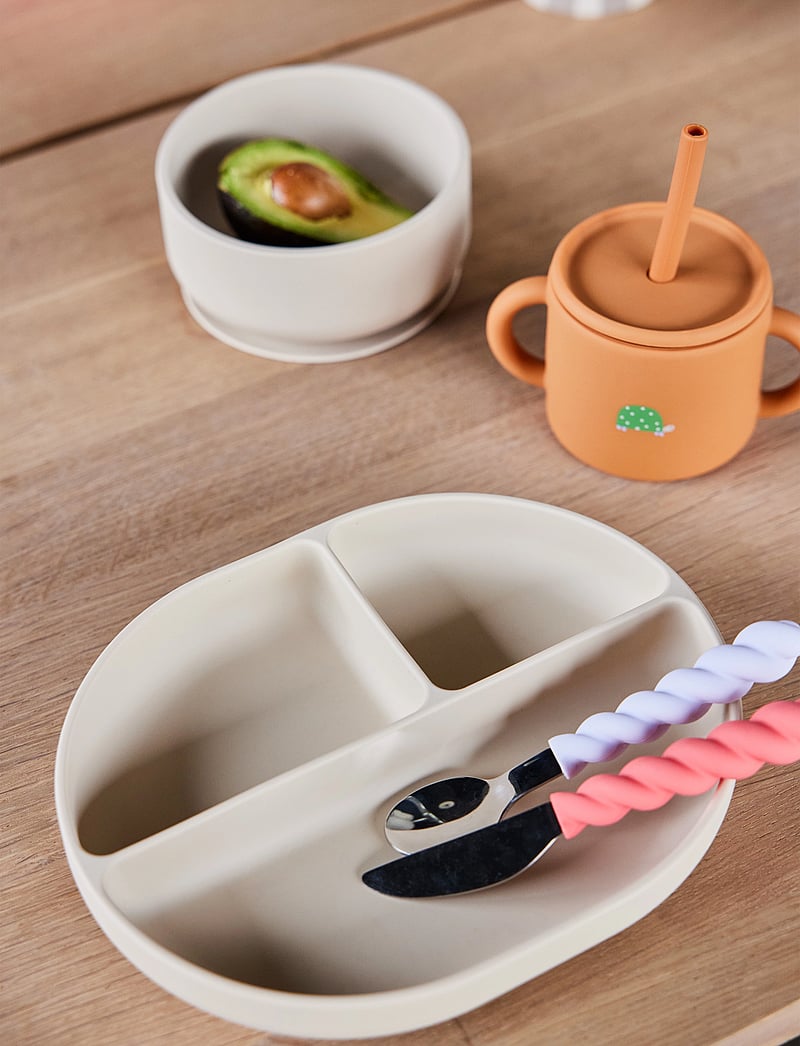 OYOY MINI - Enkei Suction Plate - teller - beige - 0