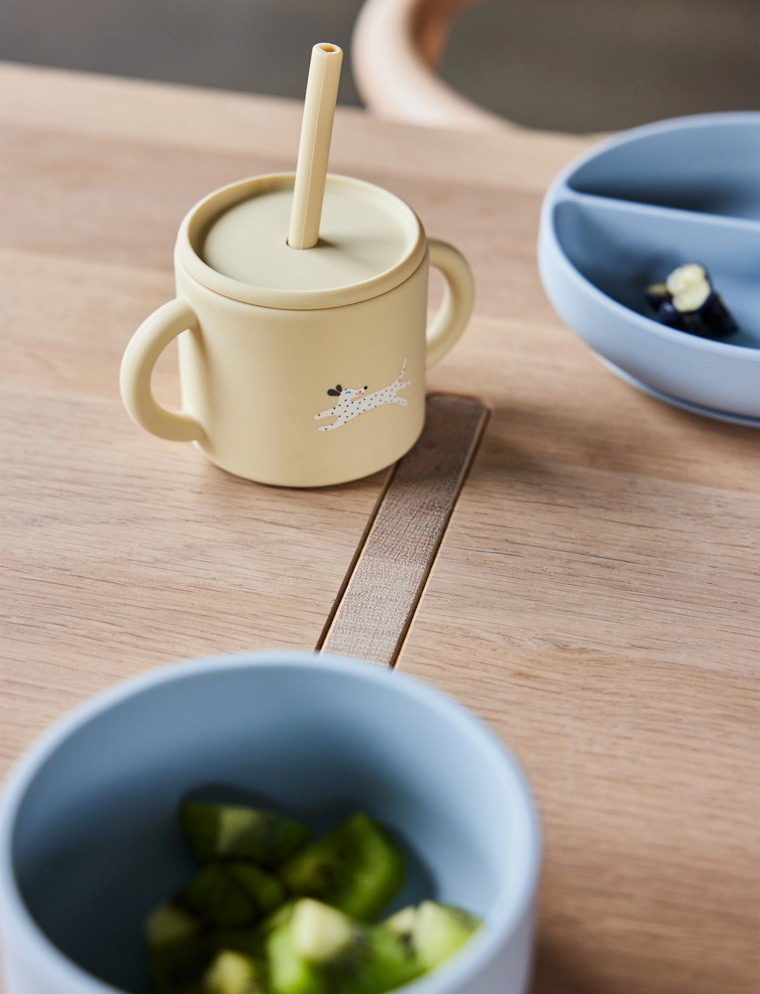 OYOY MINI Enkei Suction Bowl, 12X6 cm, Blue, Tallerkener Og Skåle > Skåle, Børn