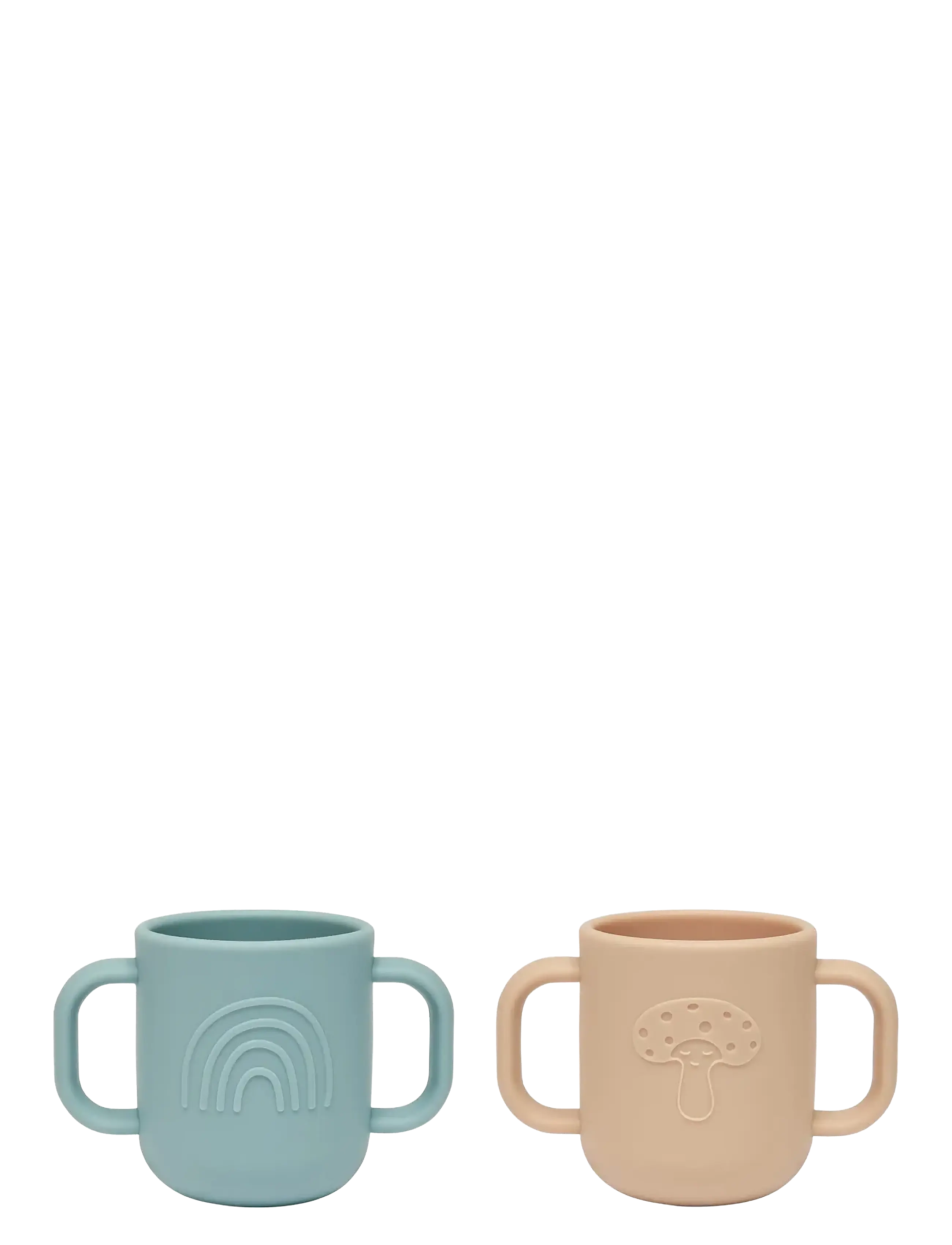OYOY MINI Kappu Cup - Pack of 2 - Cups & mugs - AQUA / multi