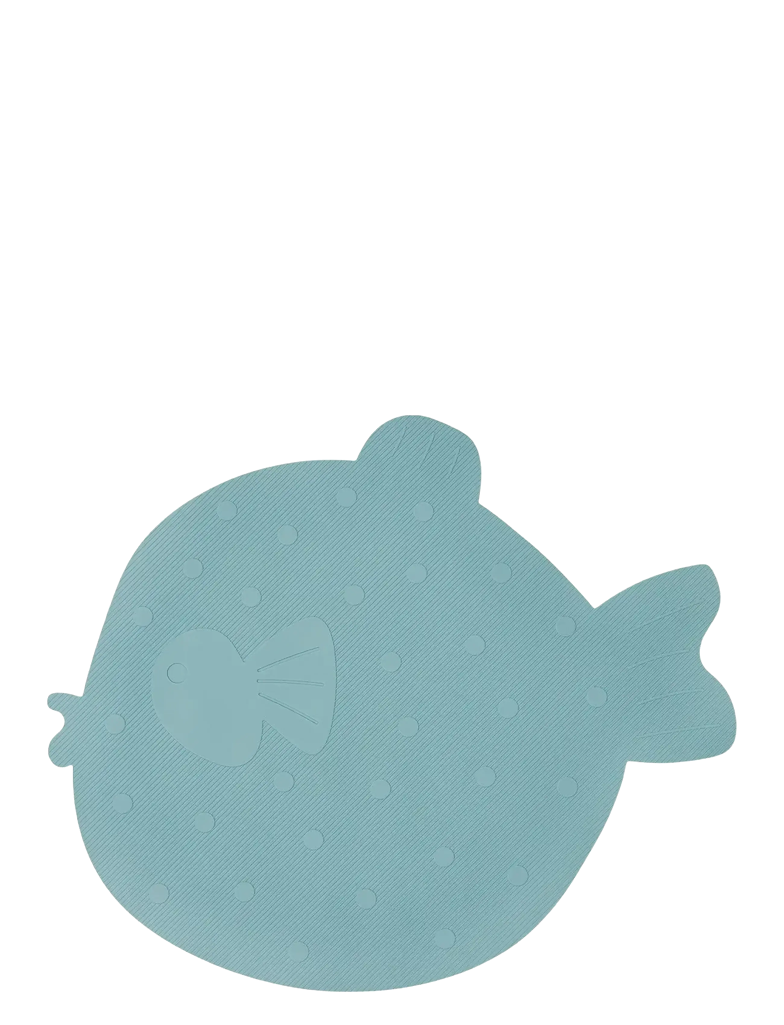 OYOY MINI Bath Mat Little Finn Blau - 52X43.5X0.25CMx52 - Kinder