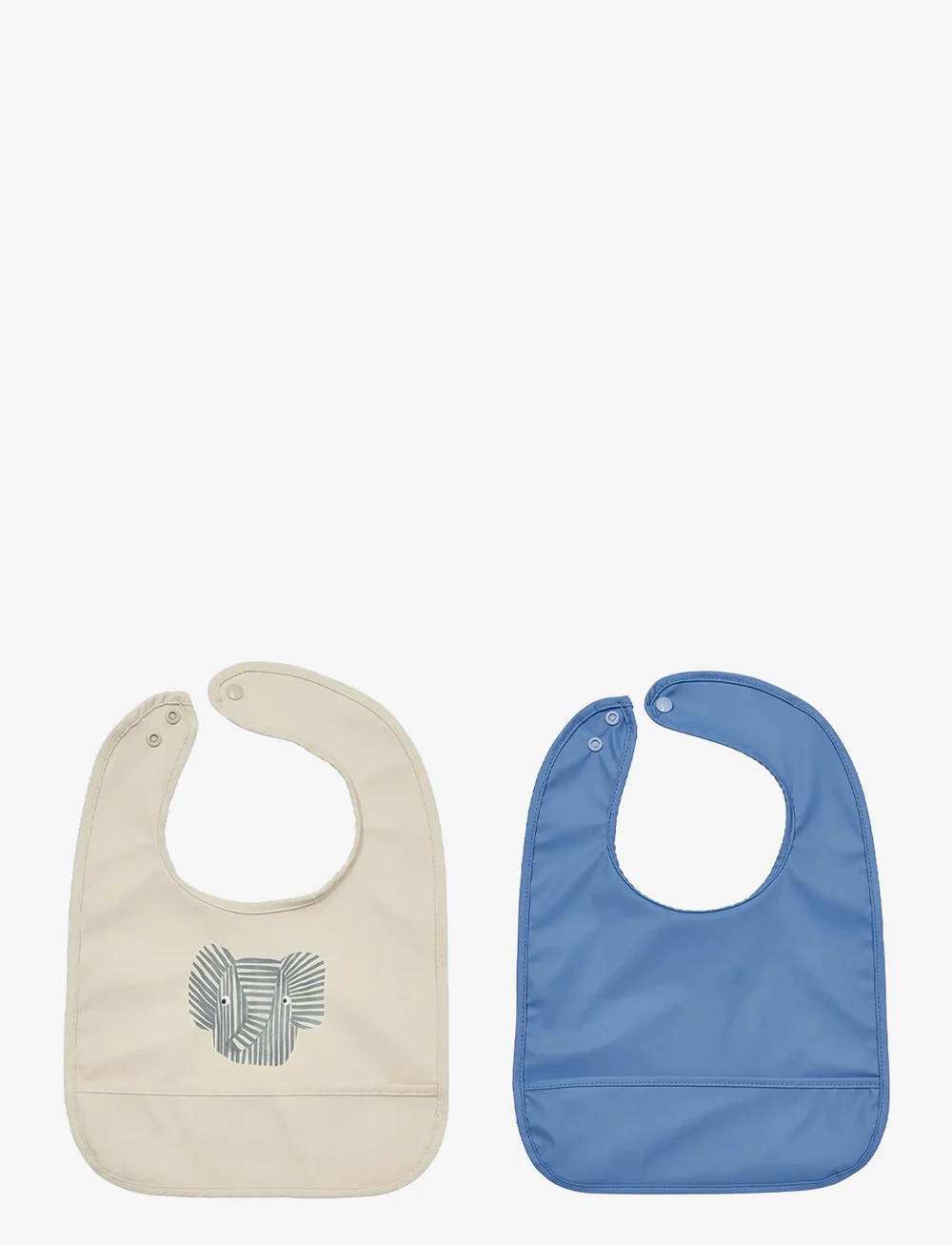 OYOY MINI - Erik Elephant Bib - Pack of 2 - Ärmlösa haklappar - beige - 1