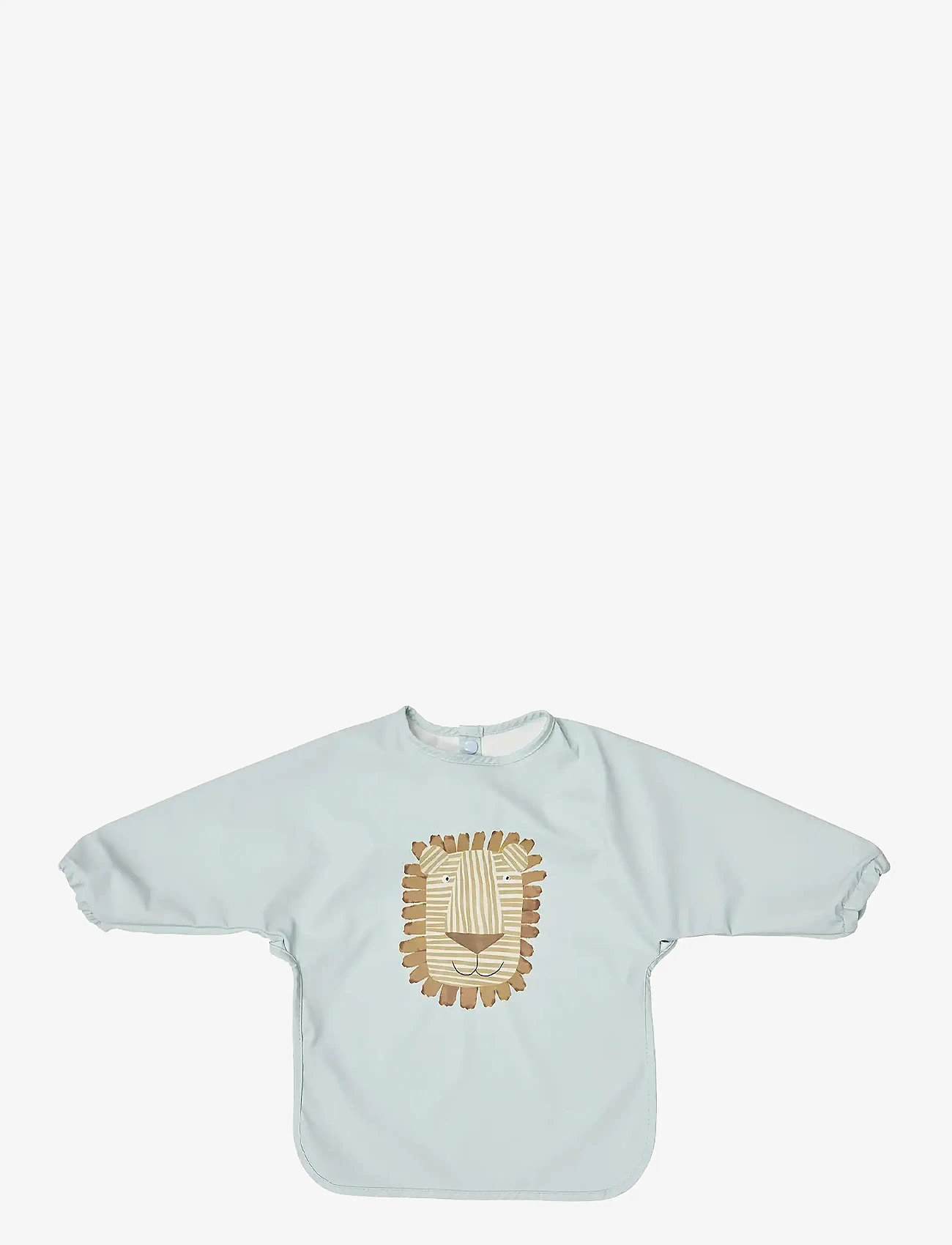 OYOY MINI - Lobo Lion Cape Bib - langærmet bluse - ice blue - 1