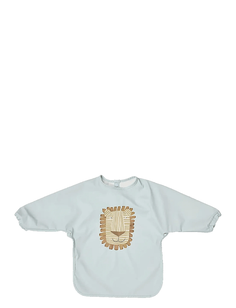 OYOY MINI - Lobo Lion Cape Bib - langærmet bluse - ice blue - 1