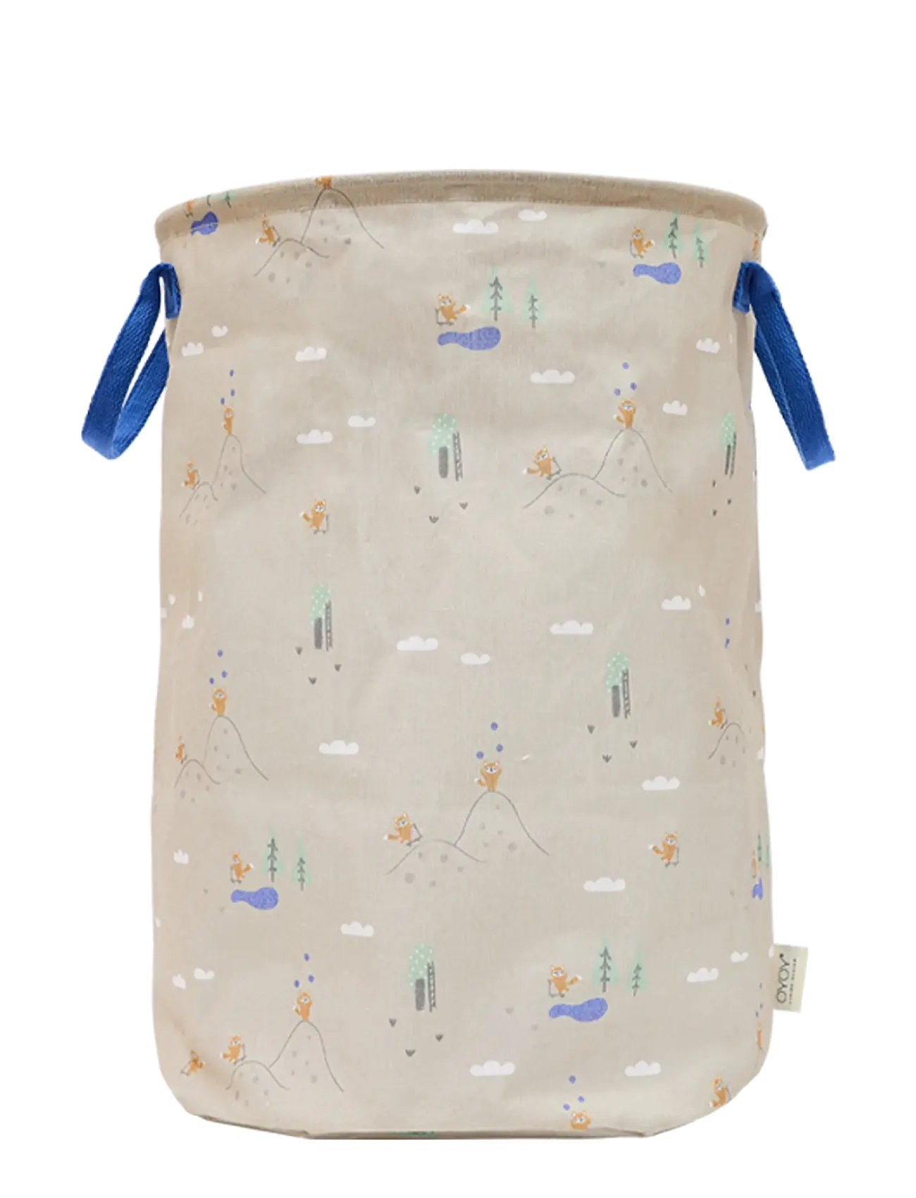 OYOY MINI Foxy Laundry/Storage Basket – Large - 4 for 3 - BEIGE / beige
