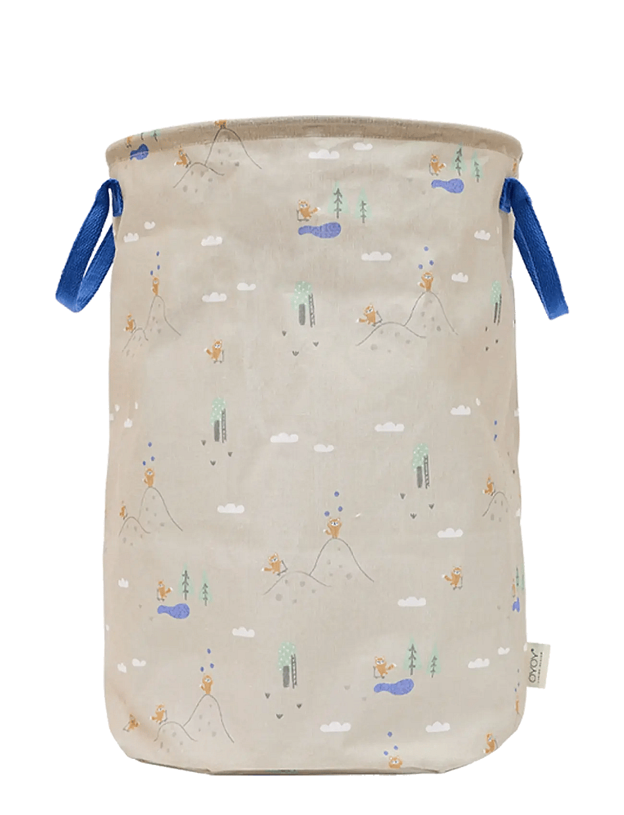 OYOY MINI - Foxy Laundry/Storage Basket – Large - aufbewahrungskörbe - beige - 0