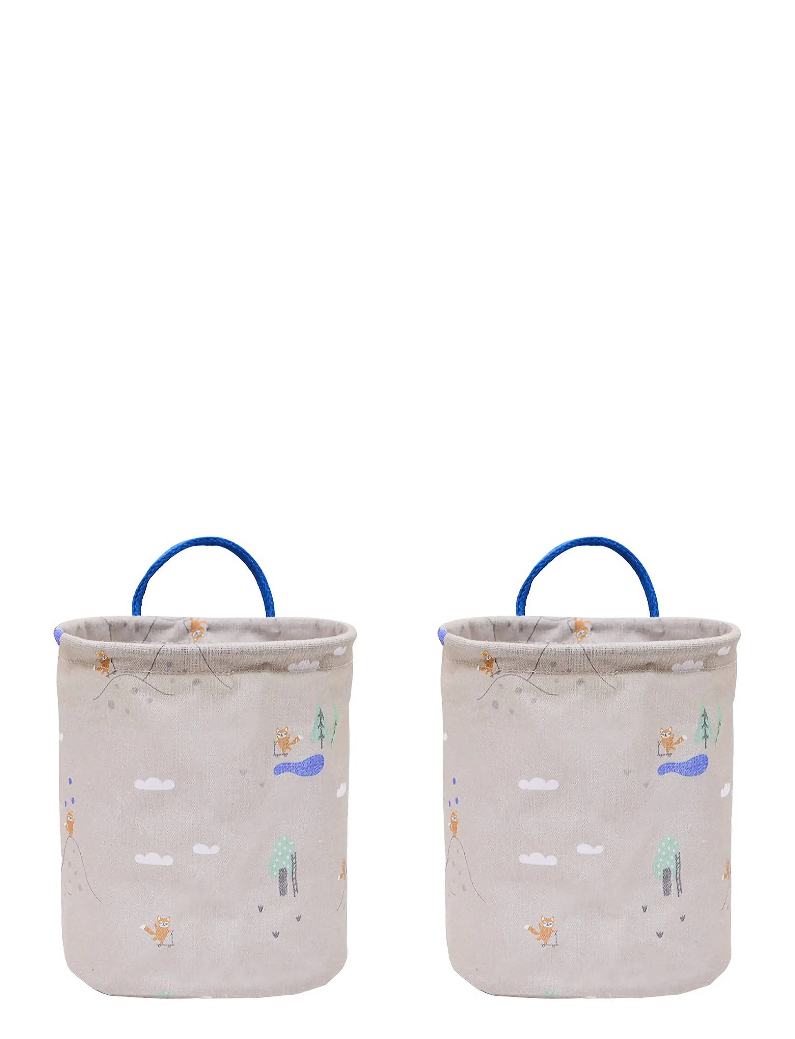 OYOY MINI Foxy Storage Basket Small - Set of 2 - 4 for 3 - BEIGE / beige