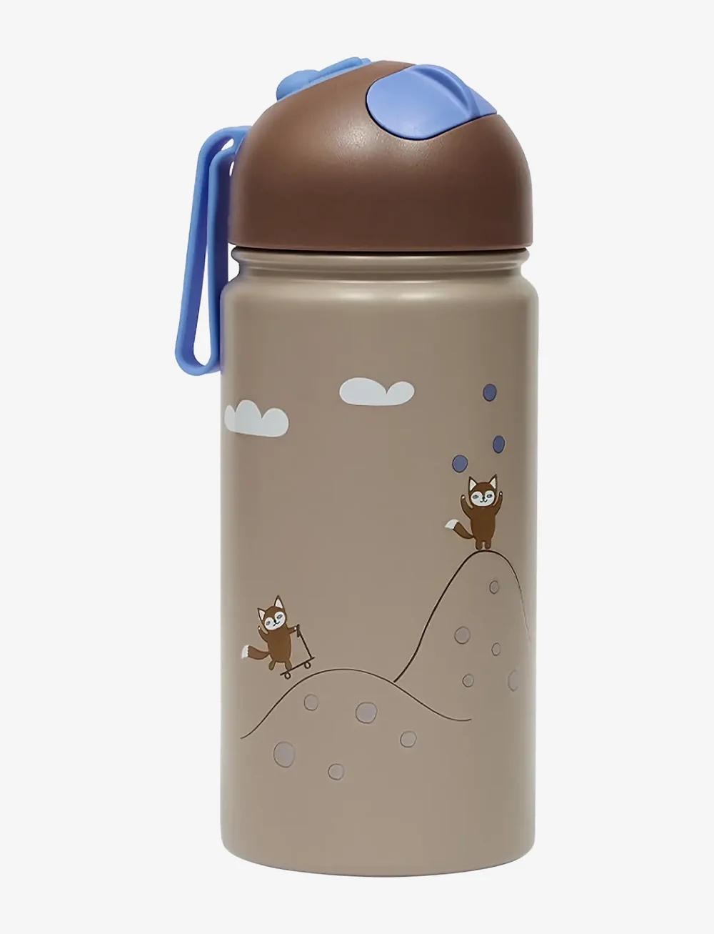 OYOY MINI - Friends in the Forest Bottle  360ml - veepudelid - blue - 2