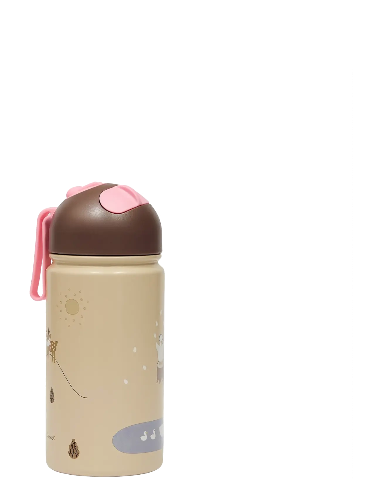 OYOY MINI Friends In The Forest Bottle 360Ml Beige - 36 CL - Kinder
