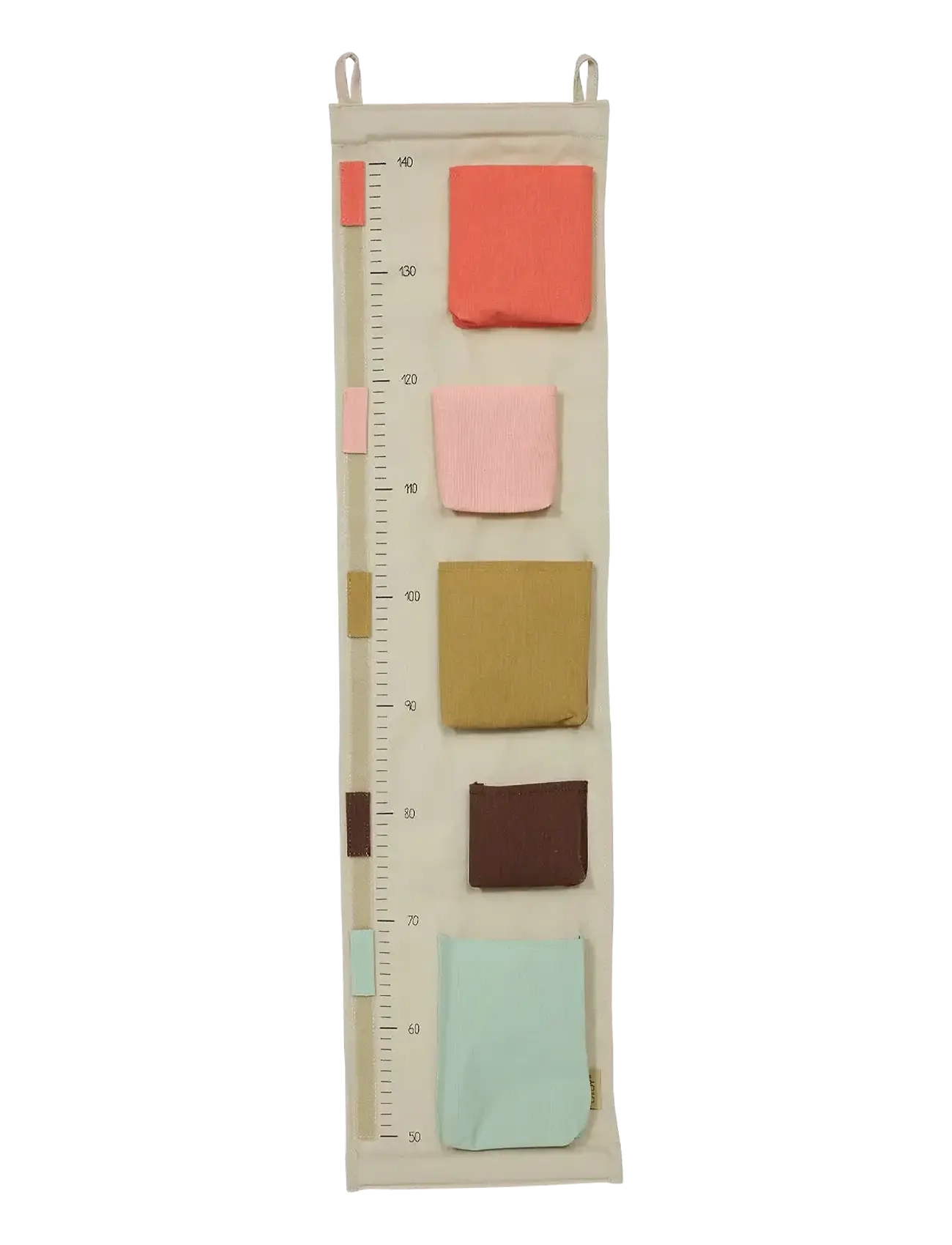 OYOY MINI Saga Growth Chart Storage, Vækstdiagram, Pink, Str: 100X25CM