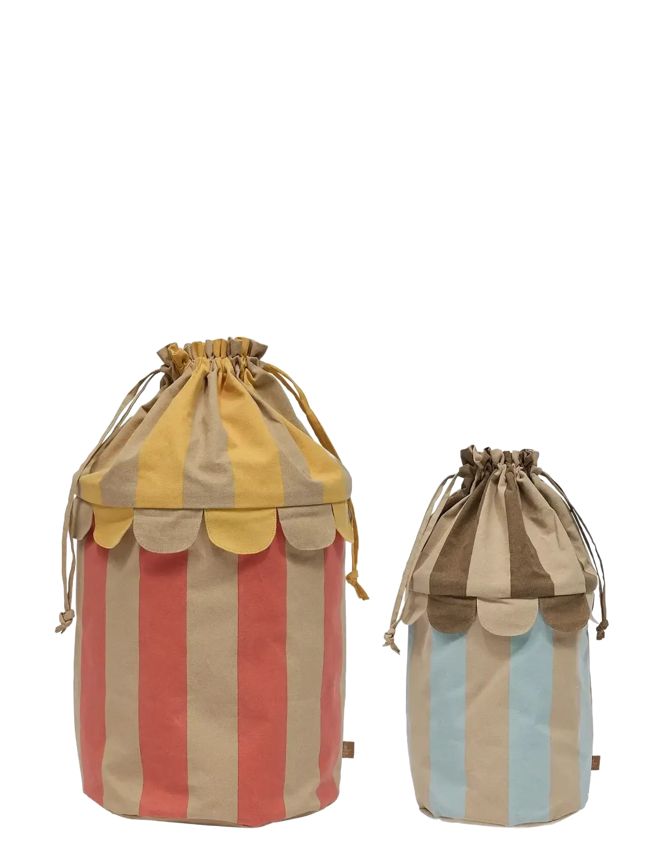 OYOY MINI Saga basket - Set of 2 - OYOY MINI - ICE BLUE,RED / multi