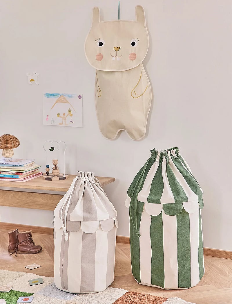 OYOY MINI - Saga basket - Set of 2 - aufbewahrungskörbe - clay,green - 0