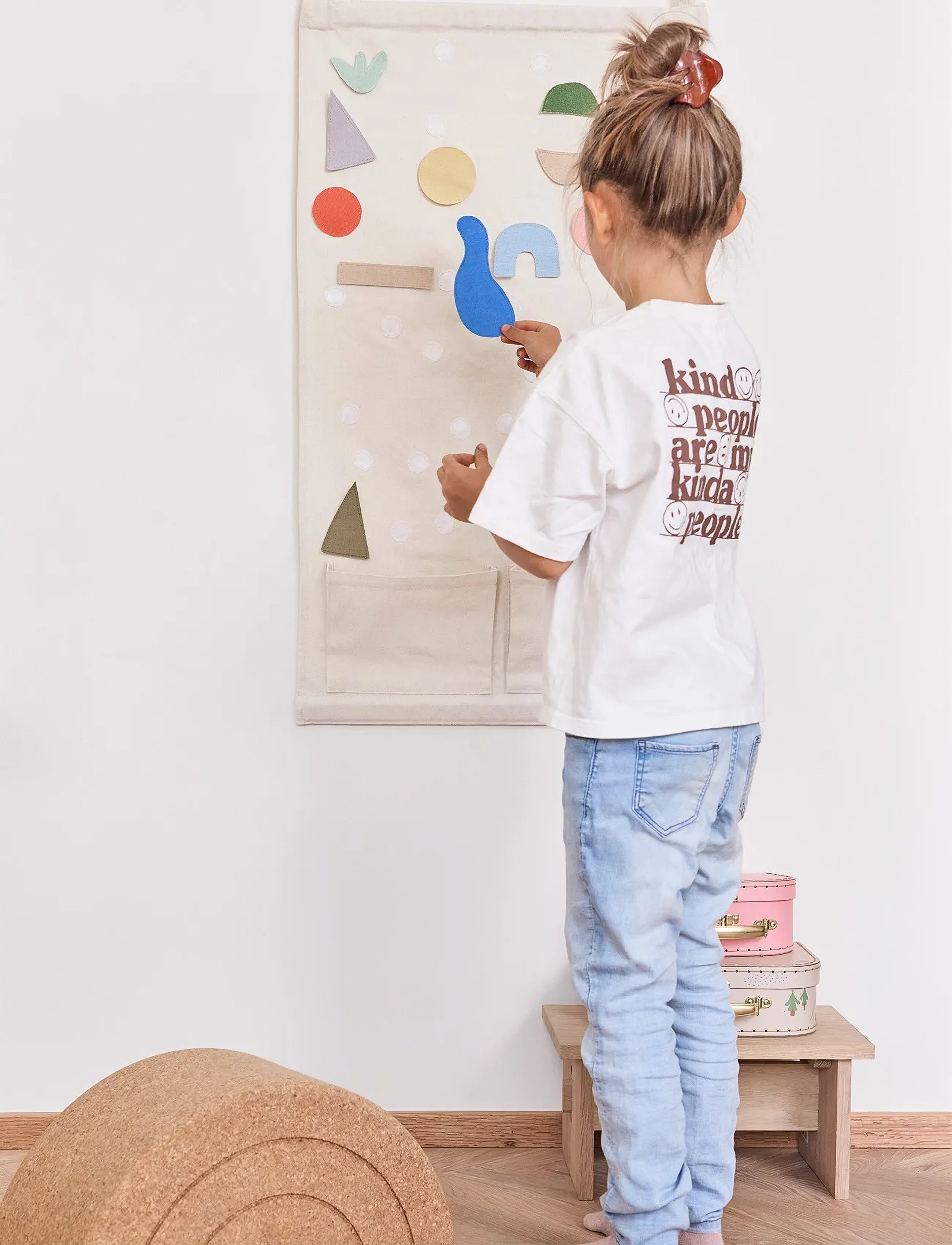 OYOY MINI Saga Diy Wall Decoration, One Size, Kids Decor, Creme - Decors, Kinder