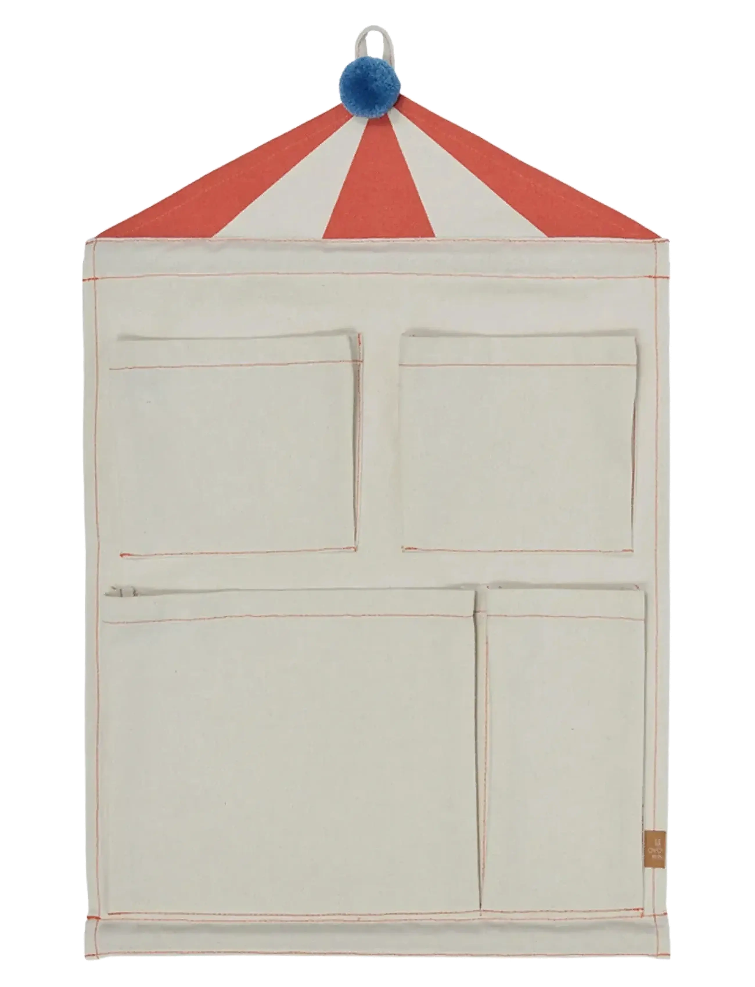 OYOY MINI Circus Wall Storage 1, Vægdekoration, Creme, Str: ONE SIZE