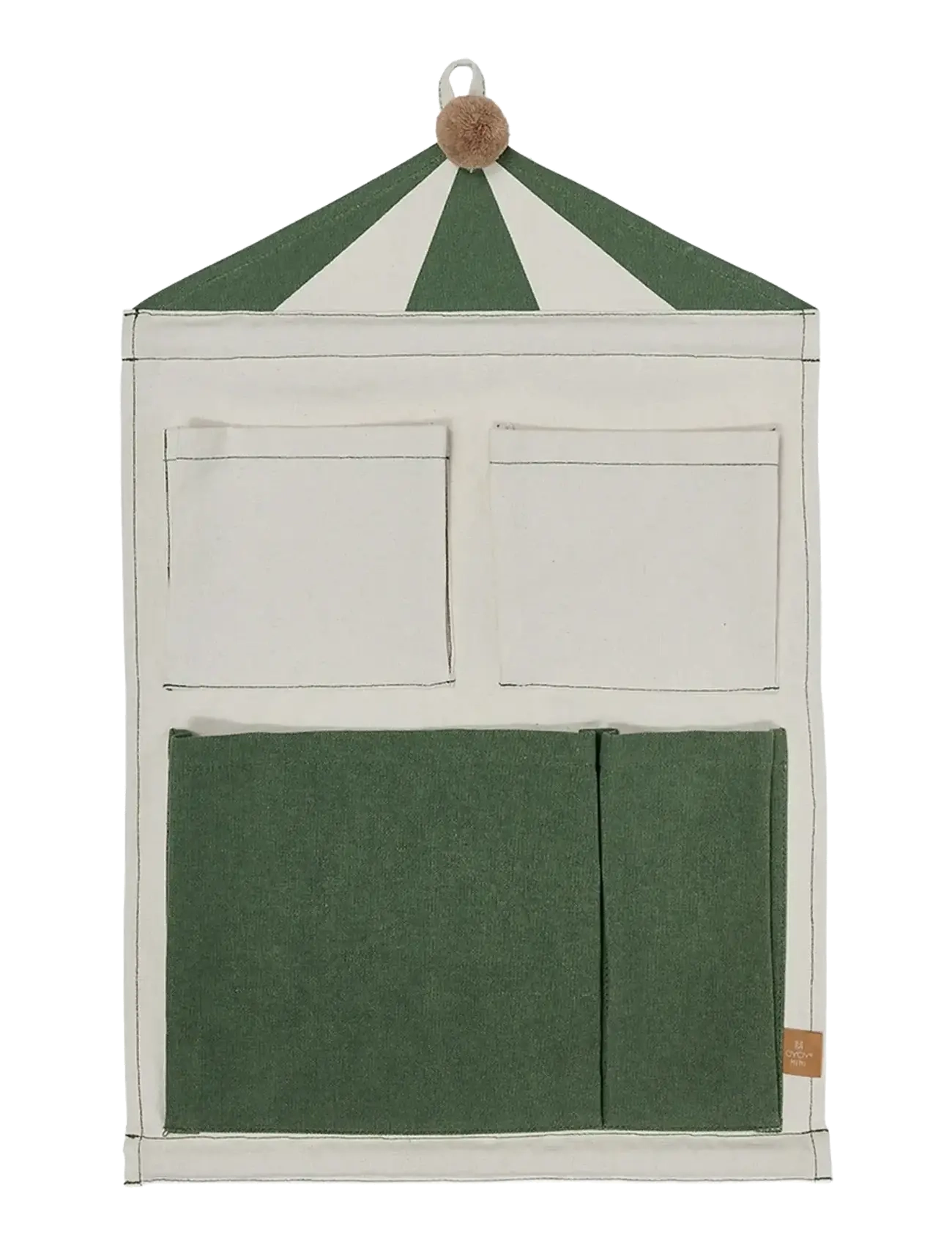 OYOY MINI Circus Wall Storage 2, Krog og bøjle, Creme, Str: ONE SIZE