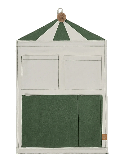 OYOY MINI Circus Wall Storage 2 - OYOY MINI - CLAY,GREEN / cream