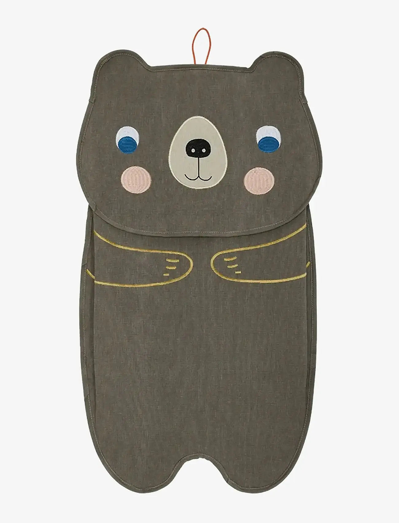OYOY MINI - Darling Bear Wall Storage - storage baskets - brown - 1