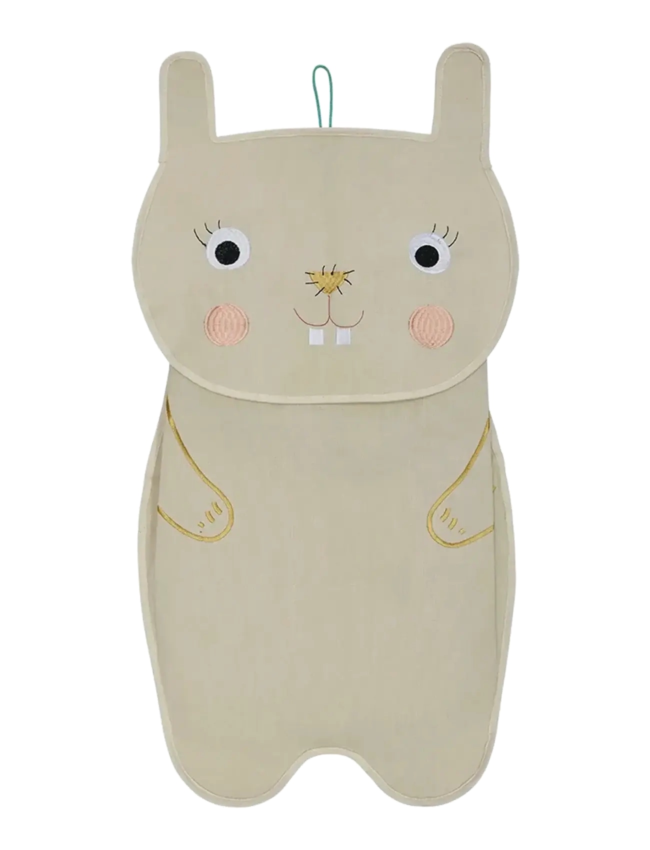 OYOY MINI Darling Rabbit Wall Storage, Opbevaringskurv, Beige, Str: ONE SIZE