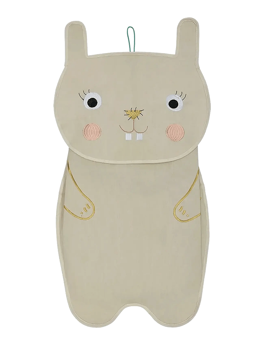OYOY MINI - Darling Rabbit Wall Storage - förvaringskorgar - clay - 1