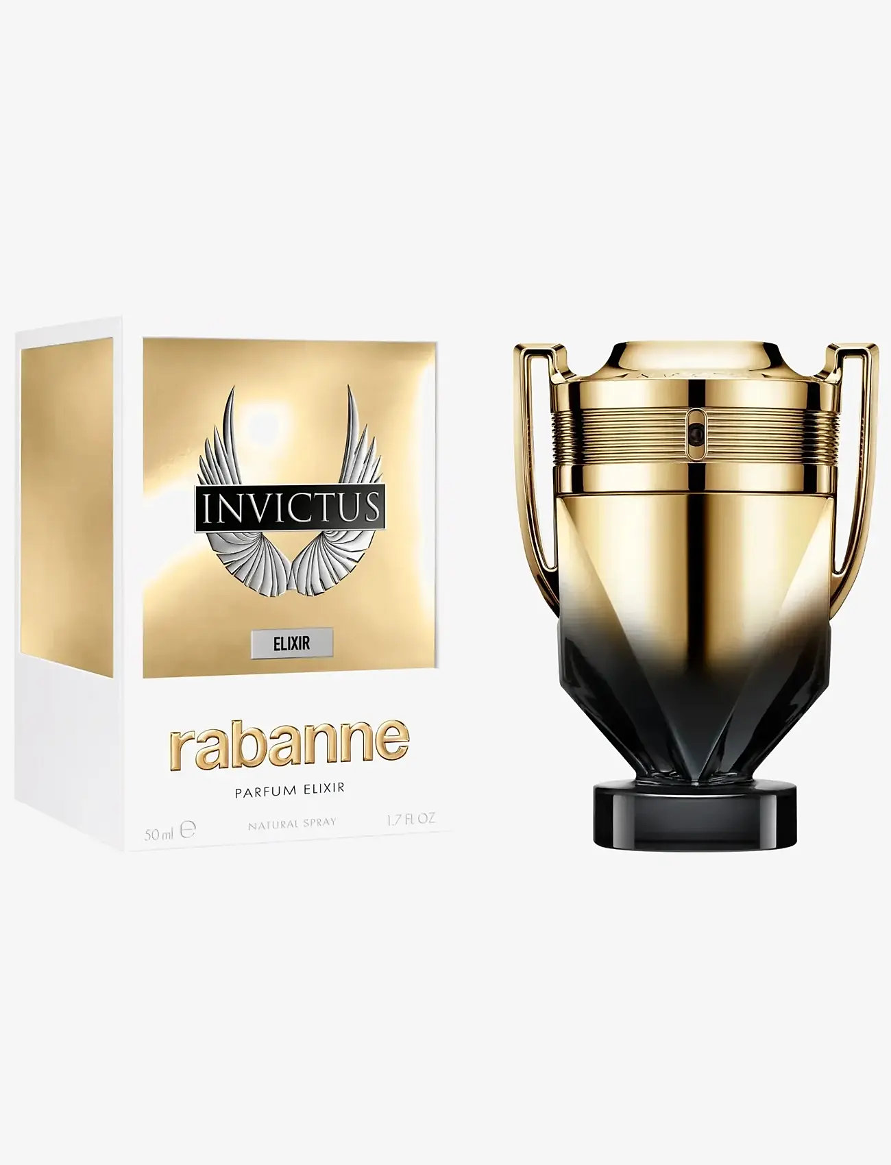 Rabanne - Invictus Elixir Parfum Elixir 50 ml - parfumer - clear - 1