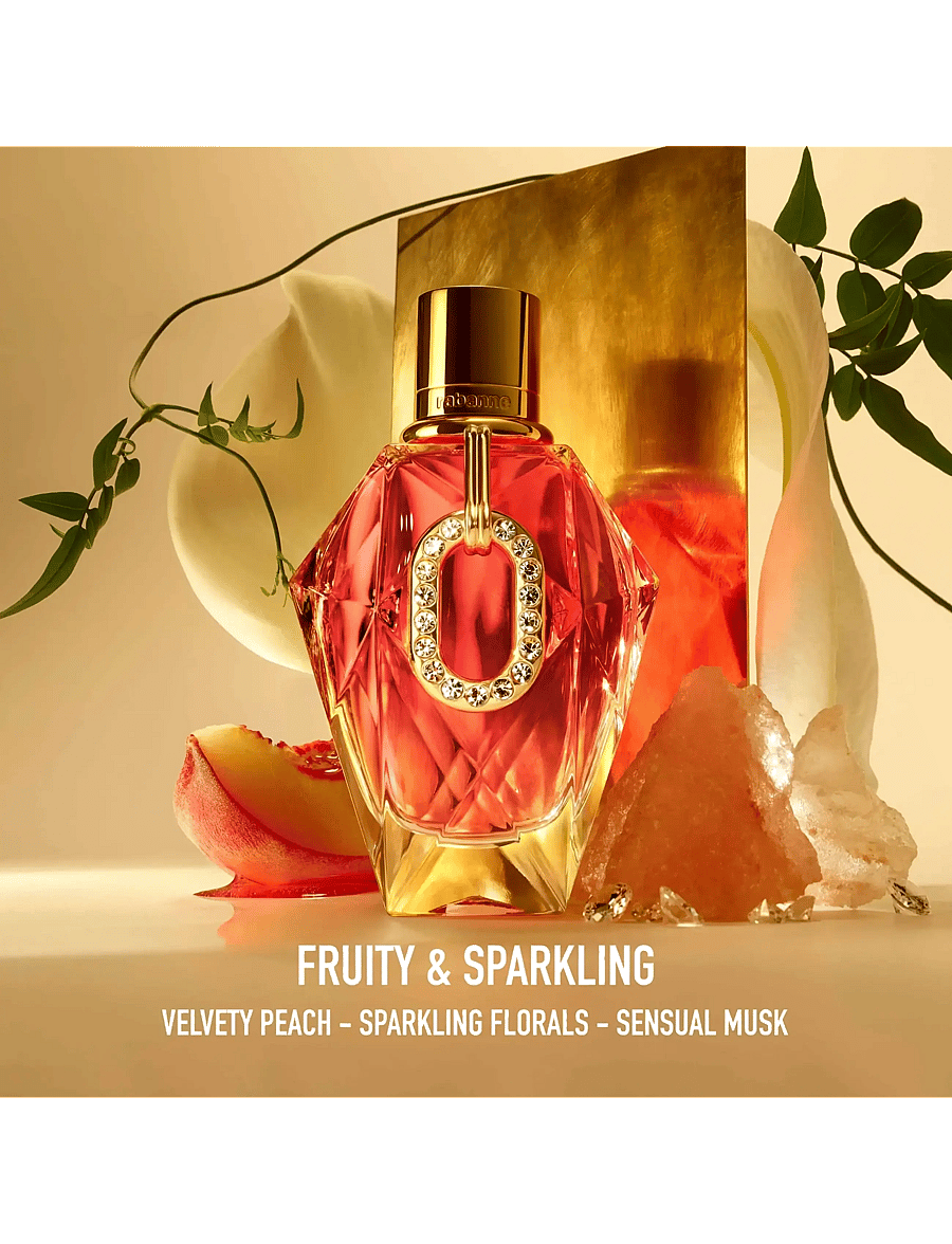 Rabanne - Million Gold For Her Pure Diamonds Eau de Parfum 90 ml - redo för date night - clear - 2