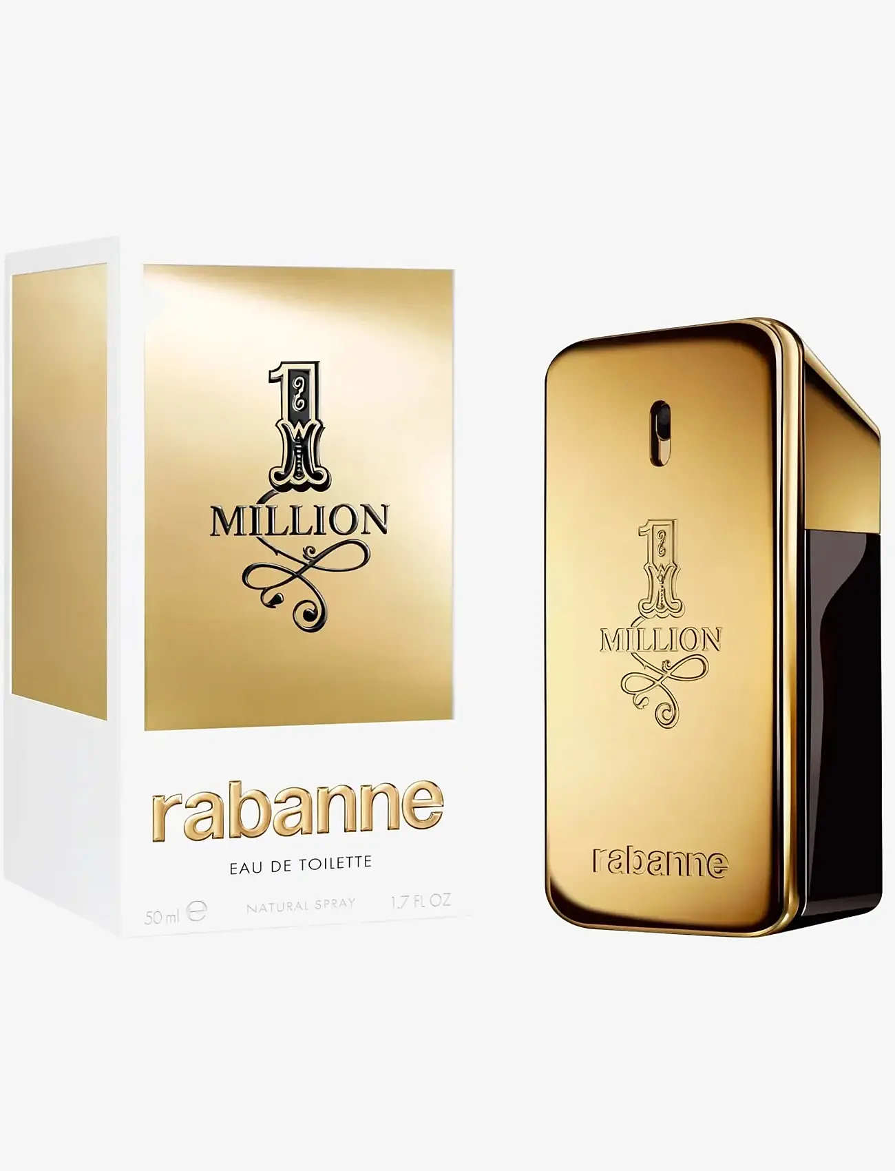Rabanne - ONE MILLION EAU DE TOILETTE - till honom  - clear - 1