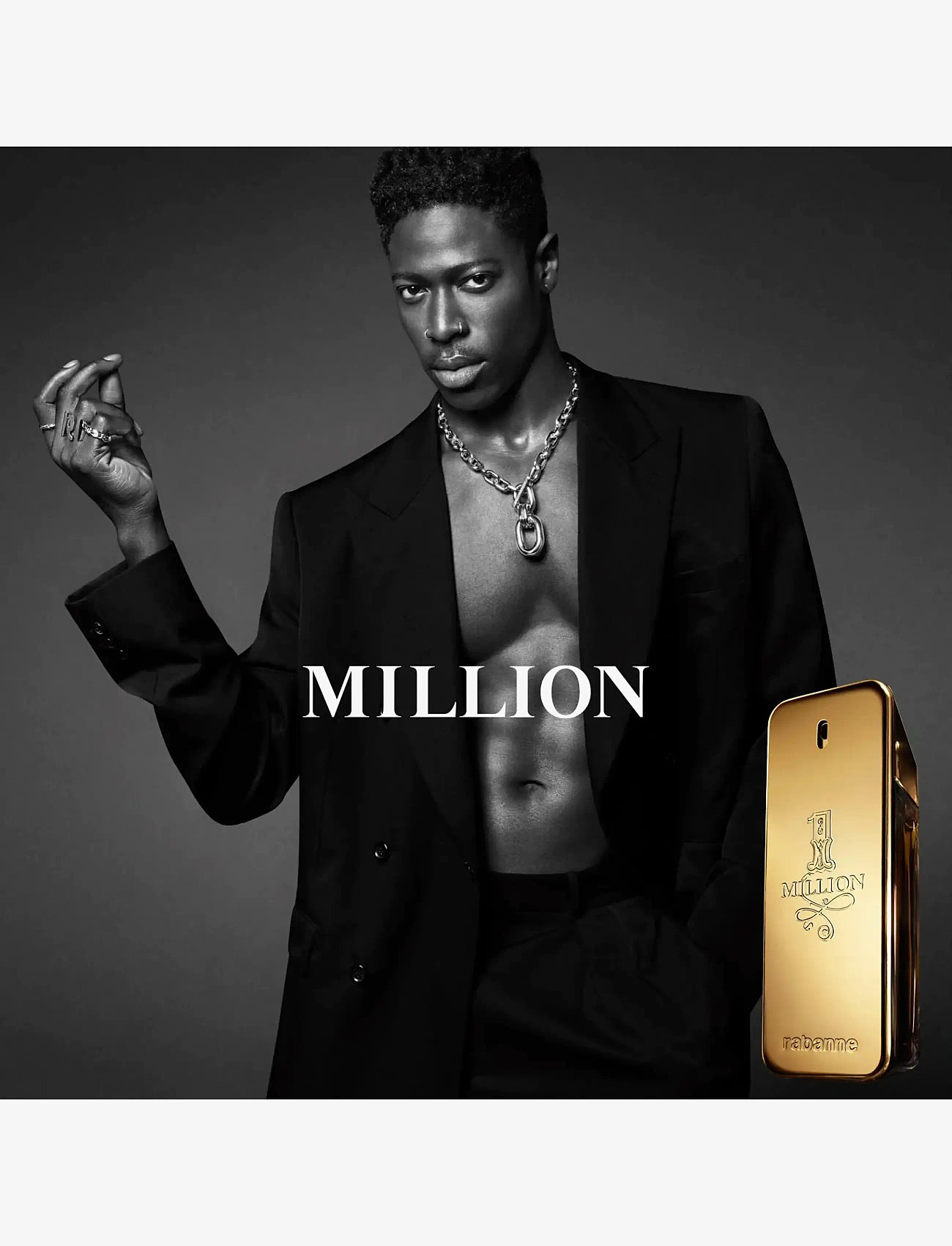 Rabanne - ONE MILLION EAU DE TOILETTE - till honom  - clear - 4