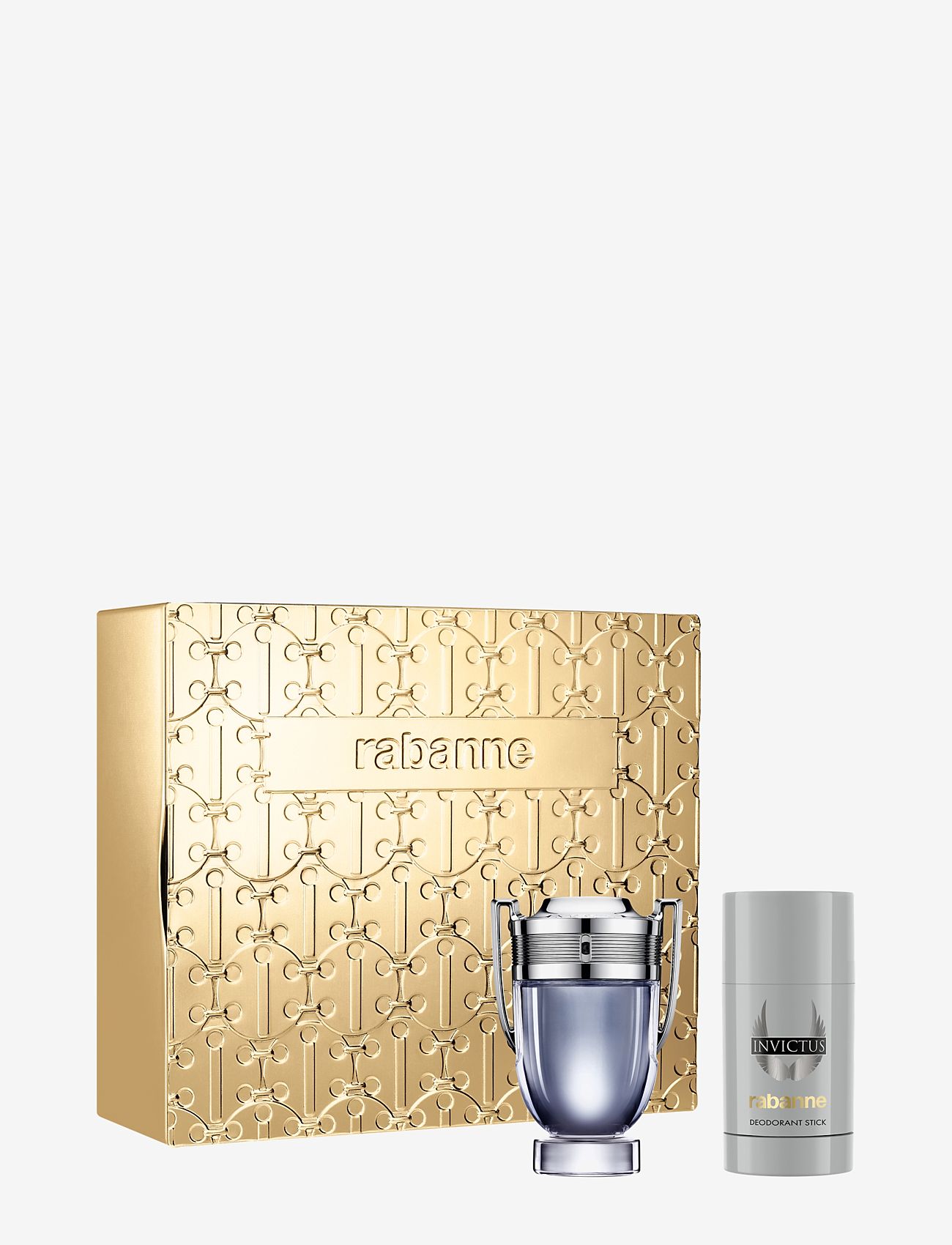 Rabanne - Invictus Edt 50ml/deo stick 75ml 125 ML - miehille - transparent - 0