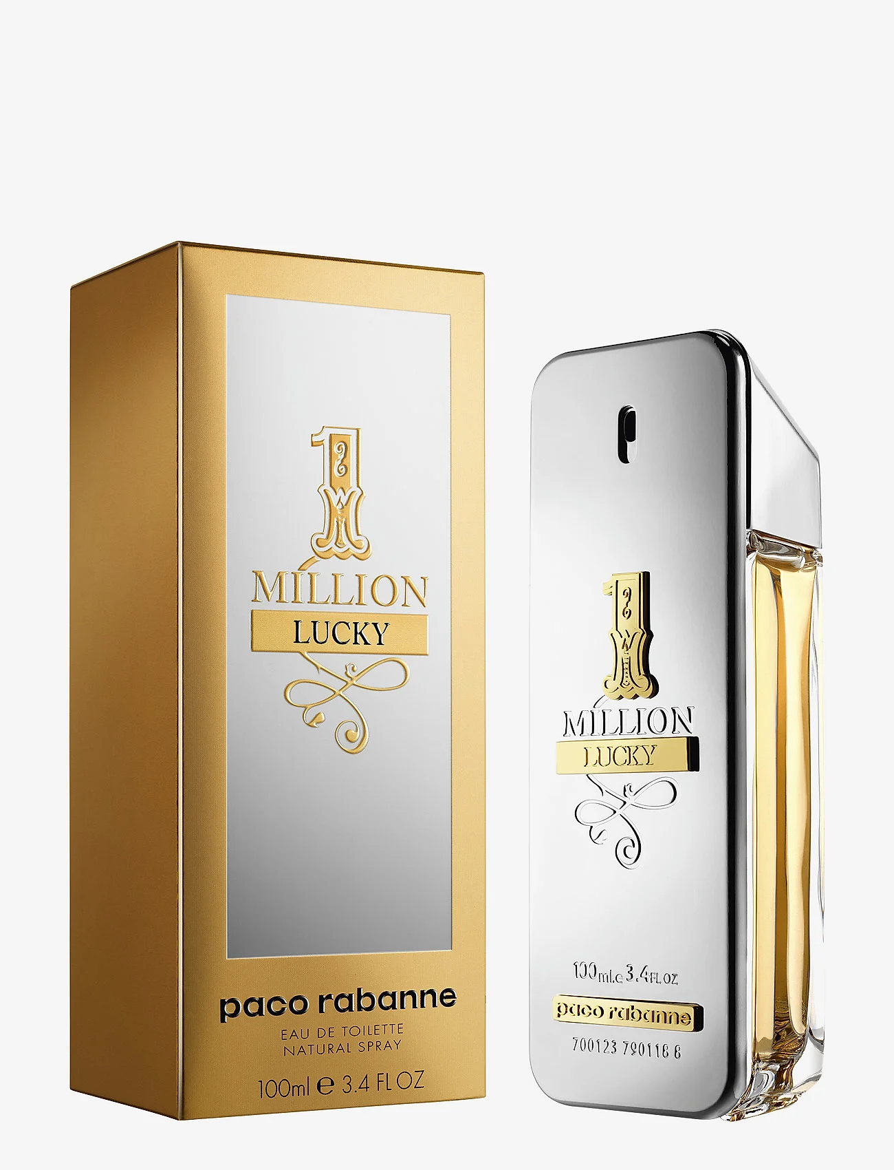 Rabanne - 1 Million Lucky Eau de Toilette 100 ml - til ham  - clear - 2