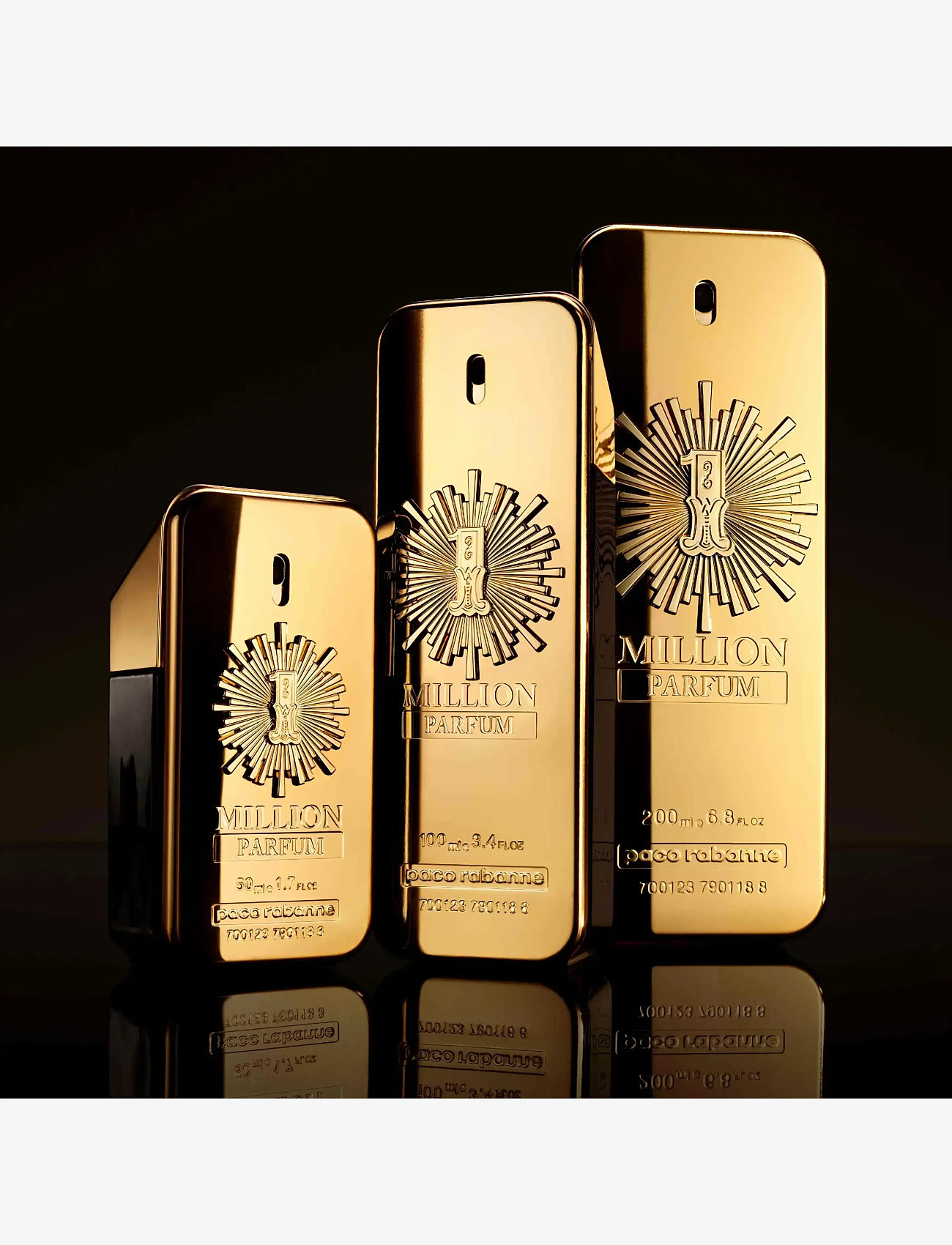 Rabanne - ONE MILLION PARFUM PERFUME - til ham  - clear - 5