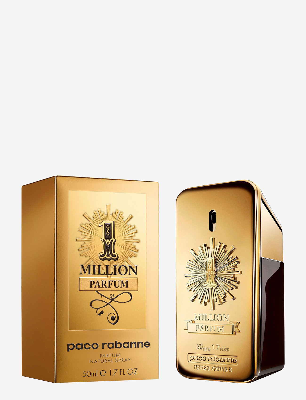 Rabanne - ONE MILLION PARFUM PERFUME - til ham  - clear - 3