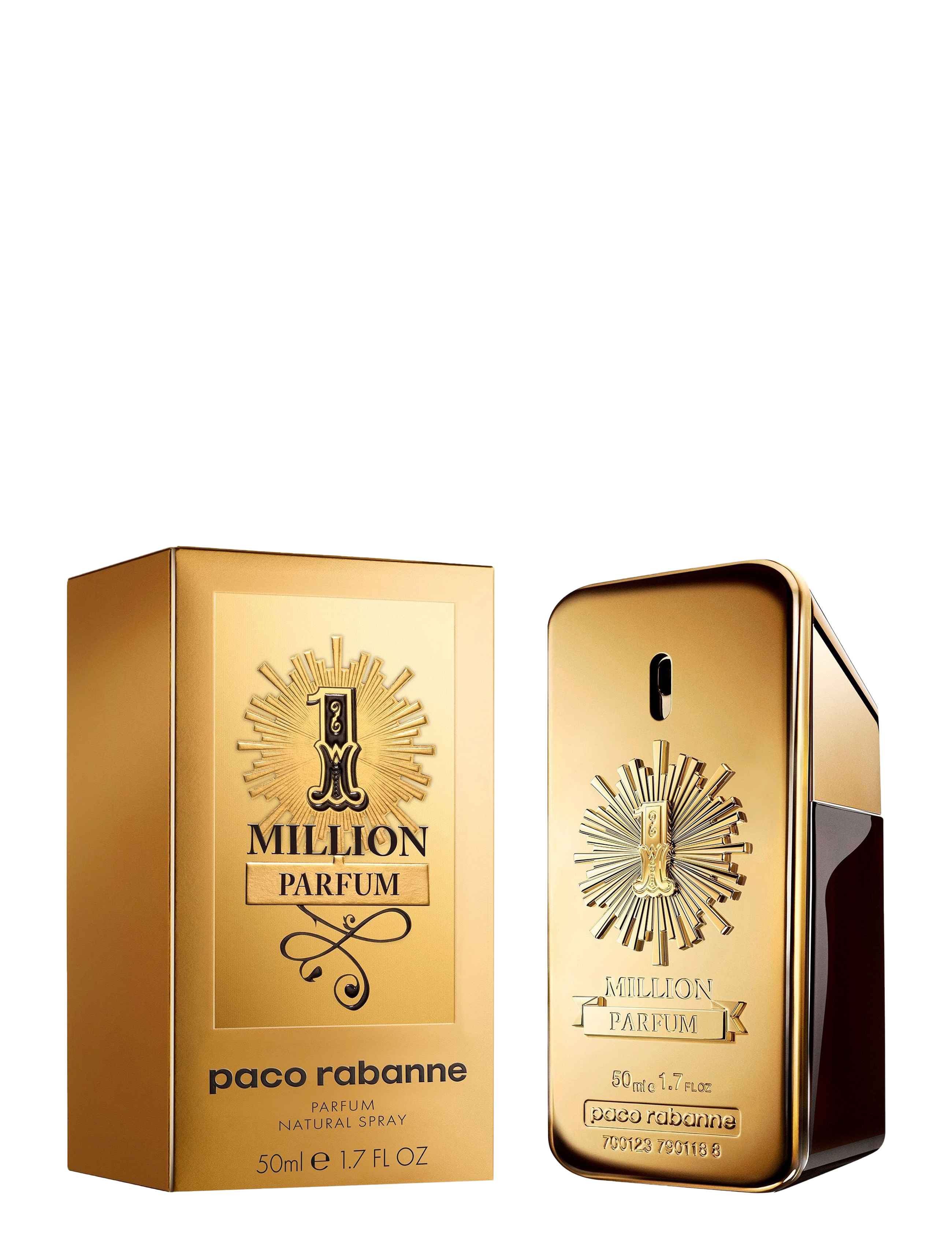 Rabanne - ONE MILLION PARFUM PERFUME - till honom  - clear - 3
