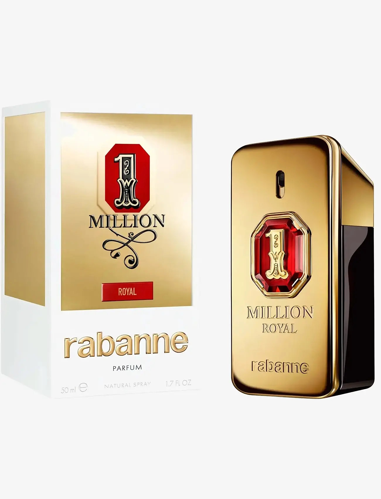 Rabanne - paco rabanne One Million Royal Eau de parfum 50 ML - miehille  - clear - 2