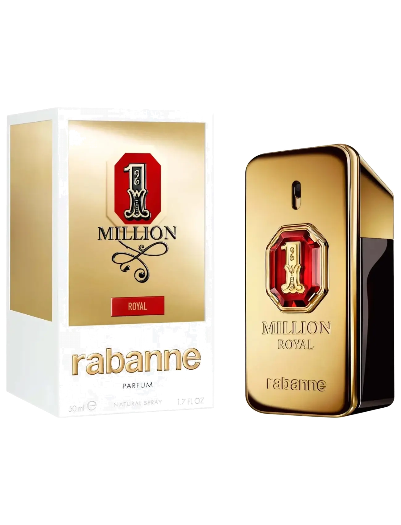 Rabanne - paco rabanne One Million Royal Eau de parfum 50 ML - till honom  - clear - 2