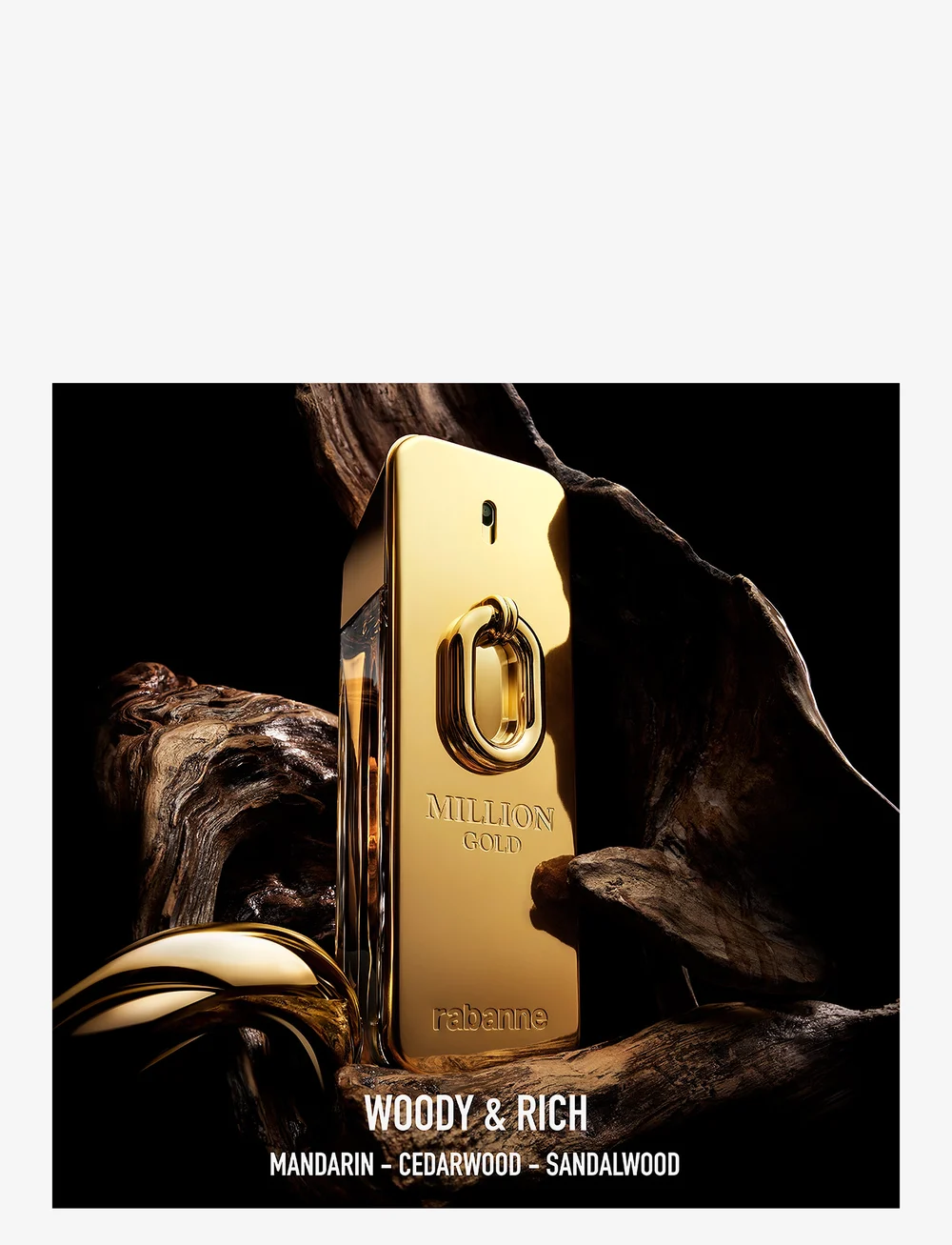 Rabanne - RABANNE Million Gold for Him Parfum 50 ML - til ham  - clear - 2