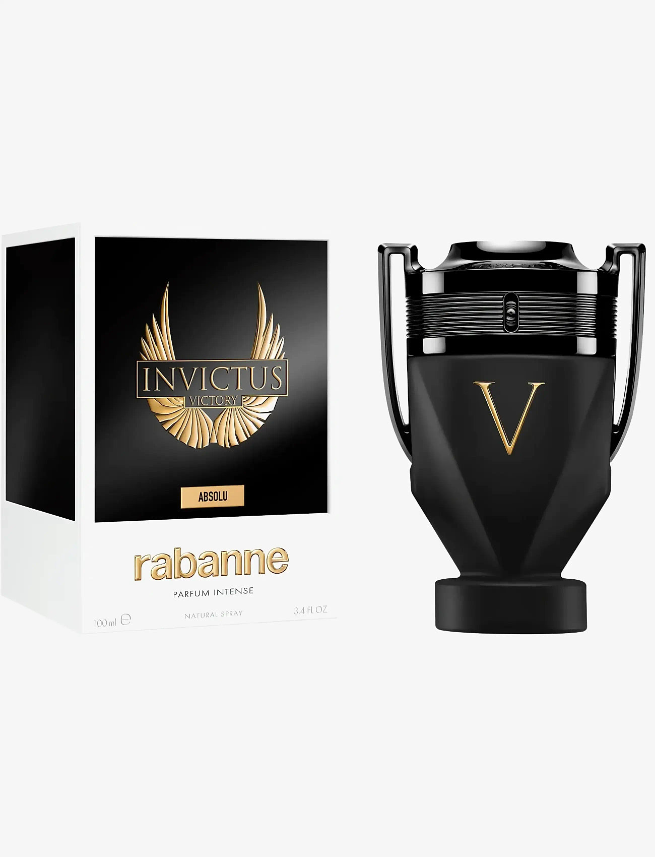Rabanne - Invictus Absolu Eau de parfum 100.00 ML - til ham  - clear - 1