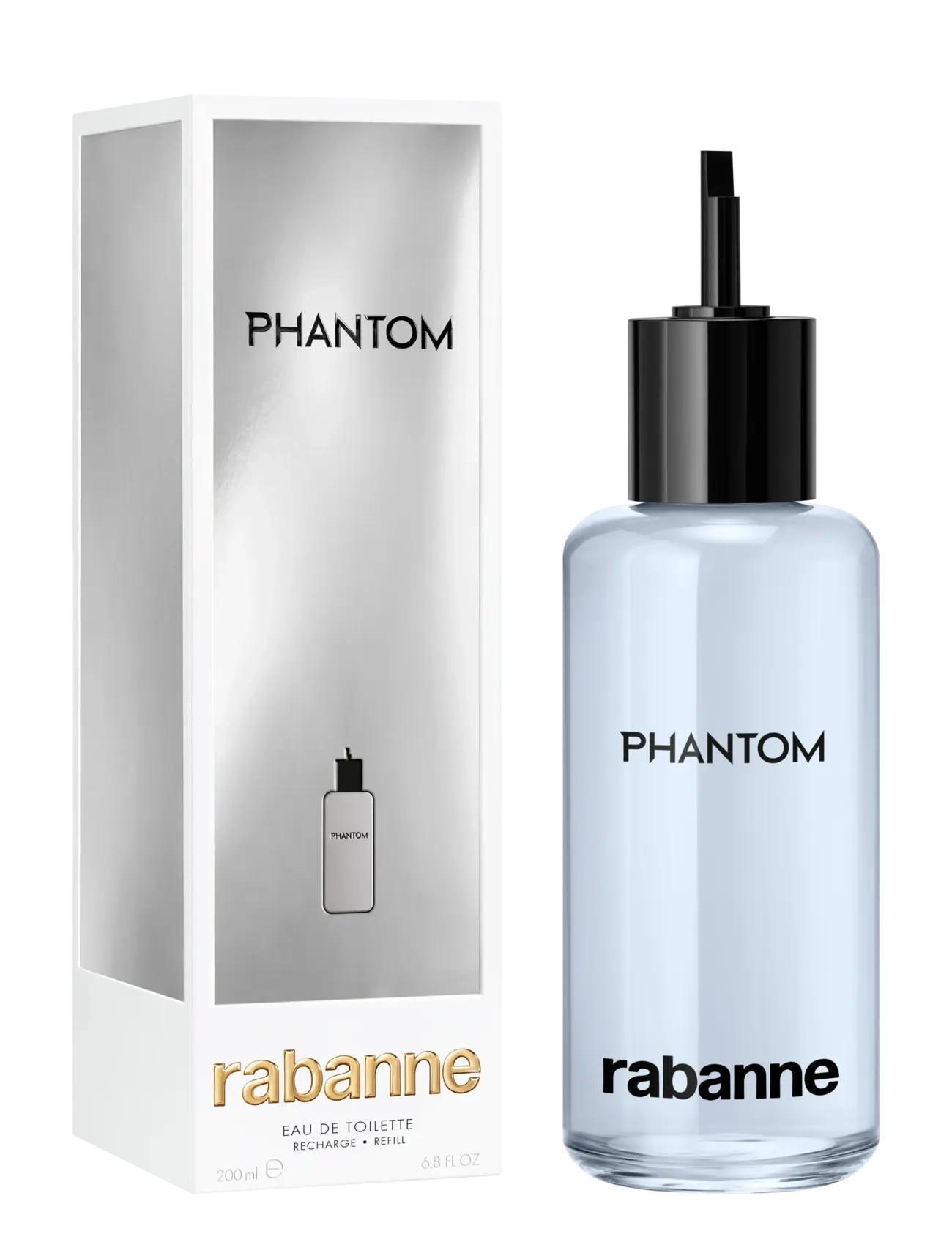 Rabanne - Phantom Eau de toilette refill 200 ML - clear - 2