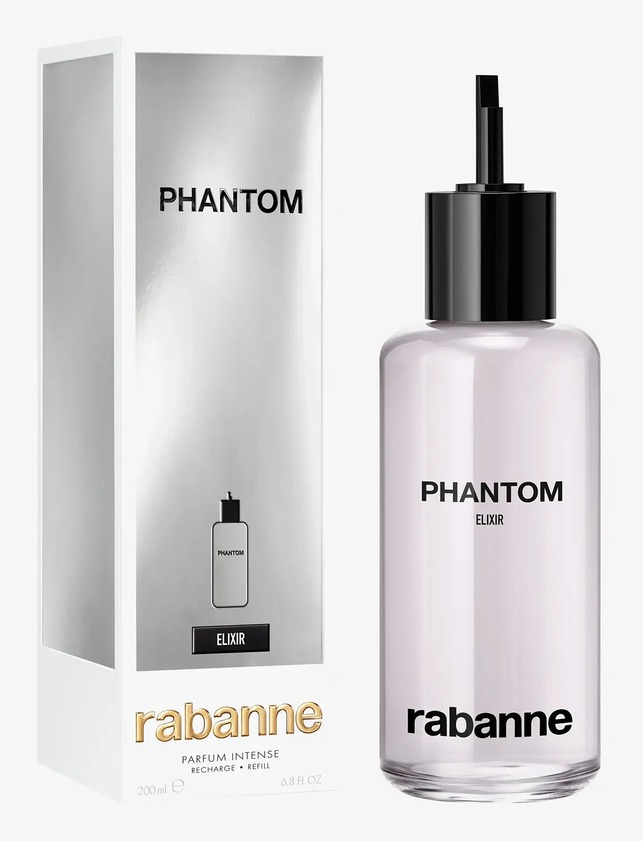 Rabanne - Phantom Black Elixir Parfum 200.00 ML - til ham  - clear - 2