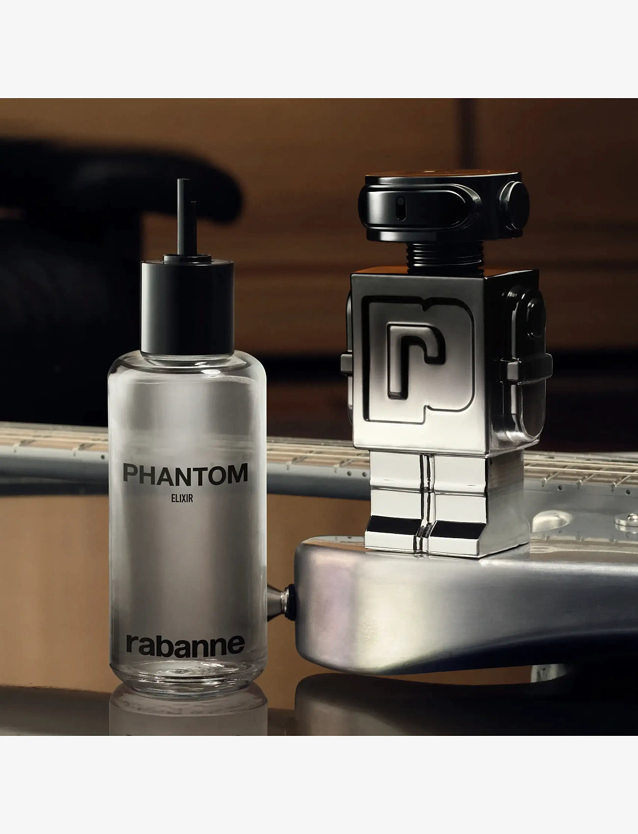Rabanne - Phantom Black Elixir Parfum 200.00 ML - til ham  - clear - 5