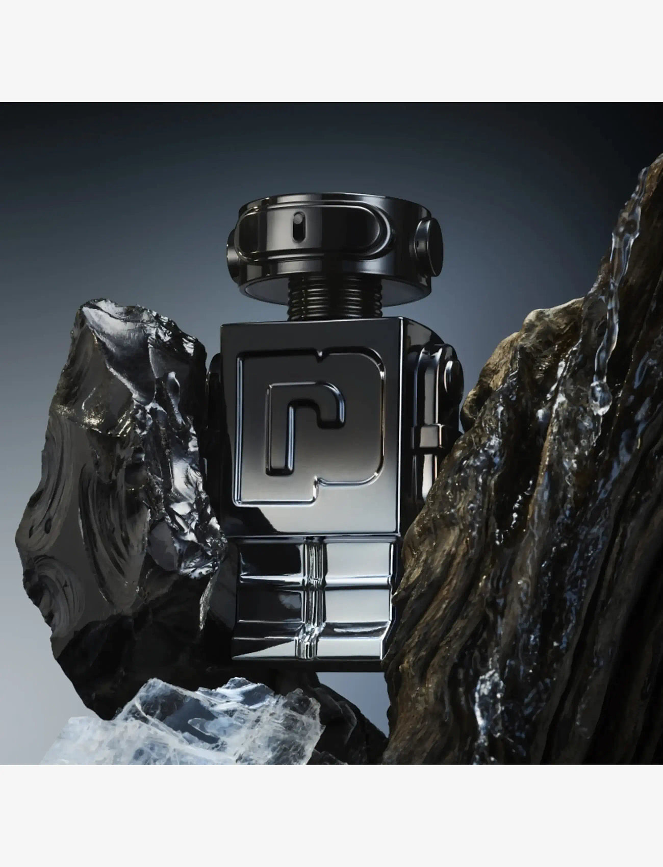 Rabanne - Phantom Black Elixir Parfum 100.00 ML - til ham  - clear - 2